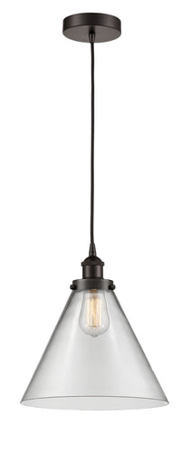 Edison Mini Pendant Cast Antique Brass