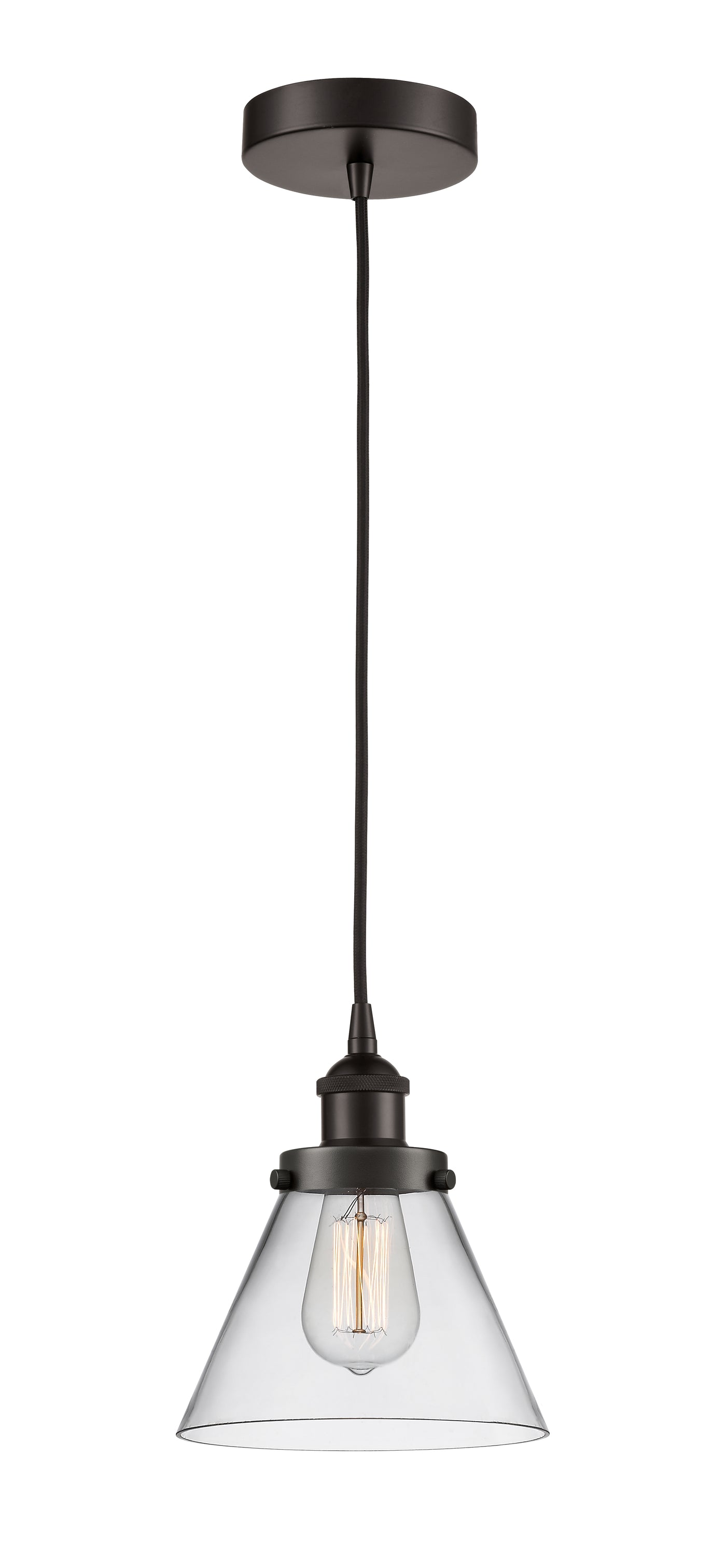 Edison Mini Pendant Antique Brass Finish