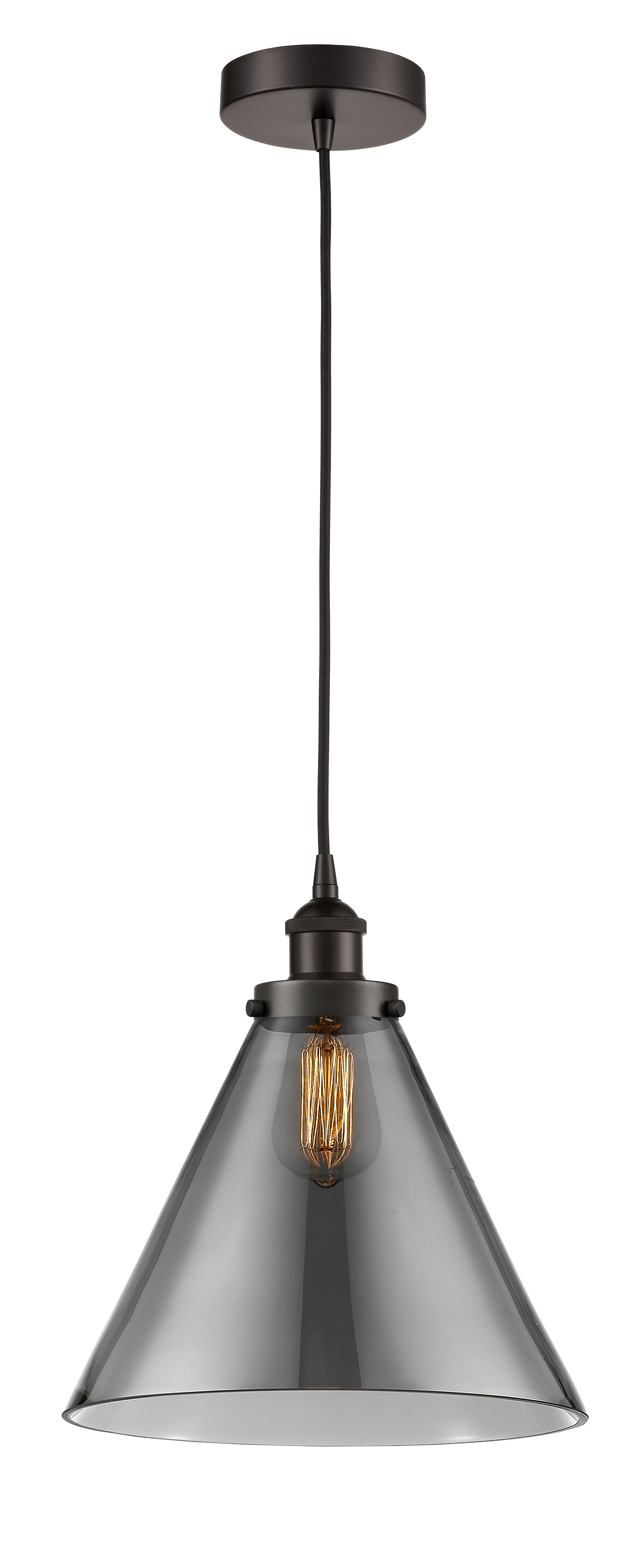 Edison Mini Pendant Cast Antique Brass
