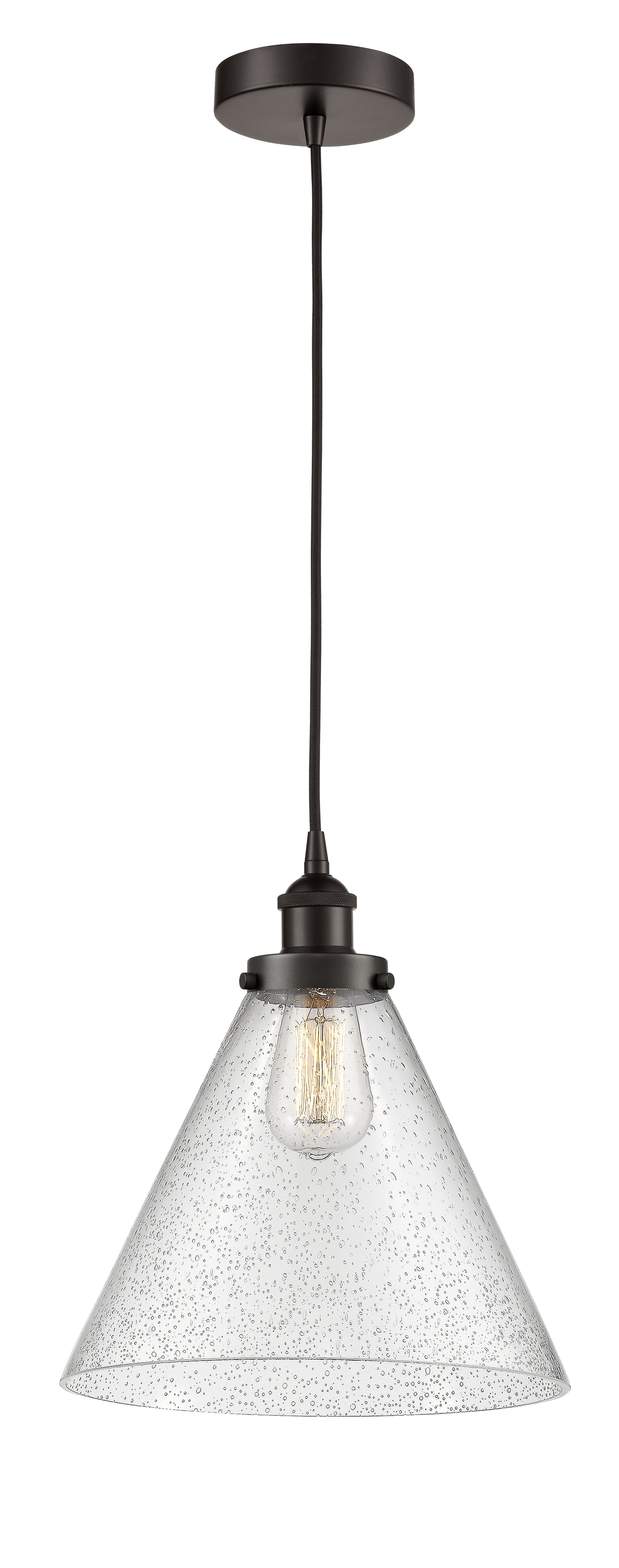 Edison Mini Pendant Cast Antique Brass