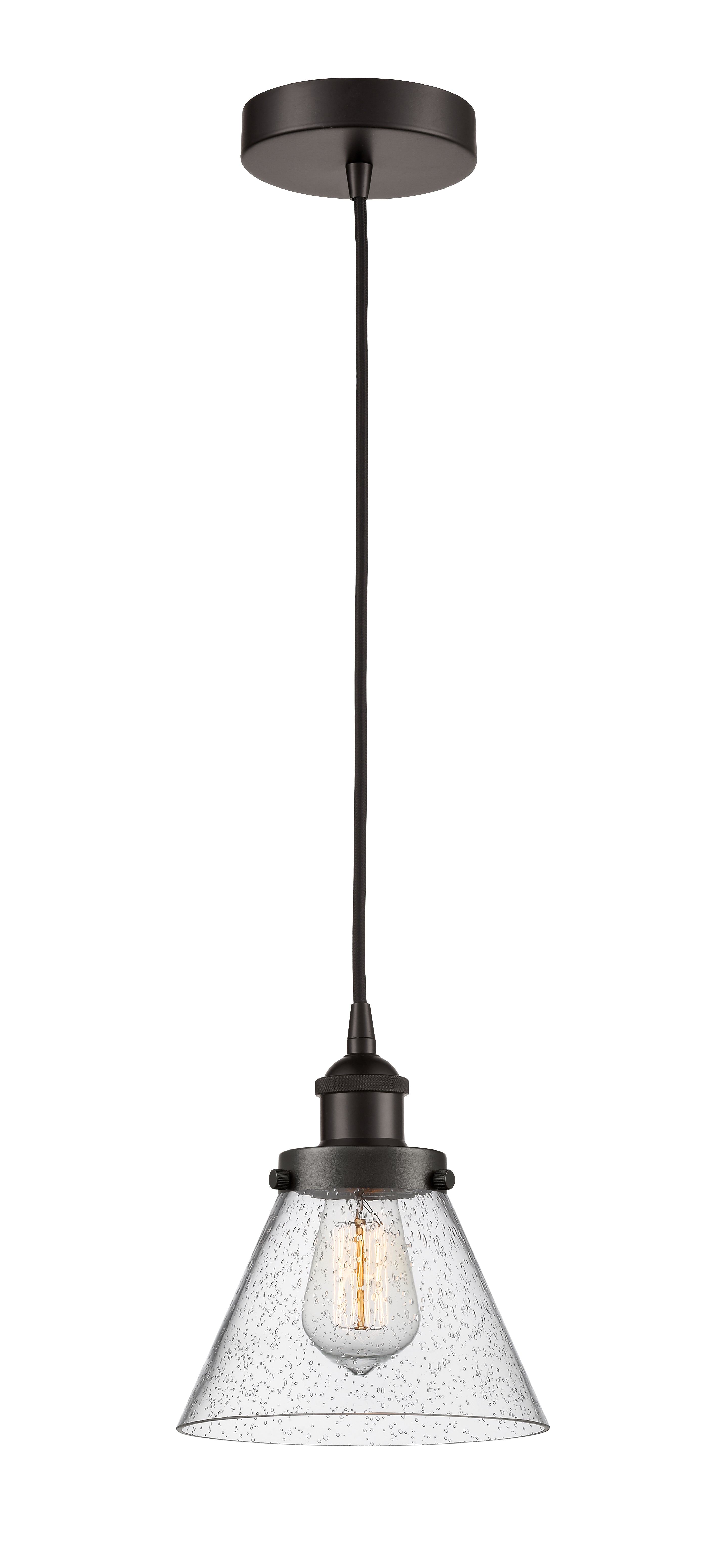 Edison Mini Pendant Antique Brass Finish
