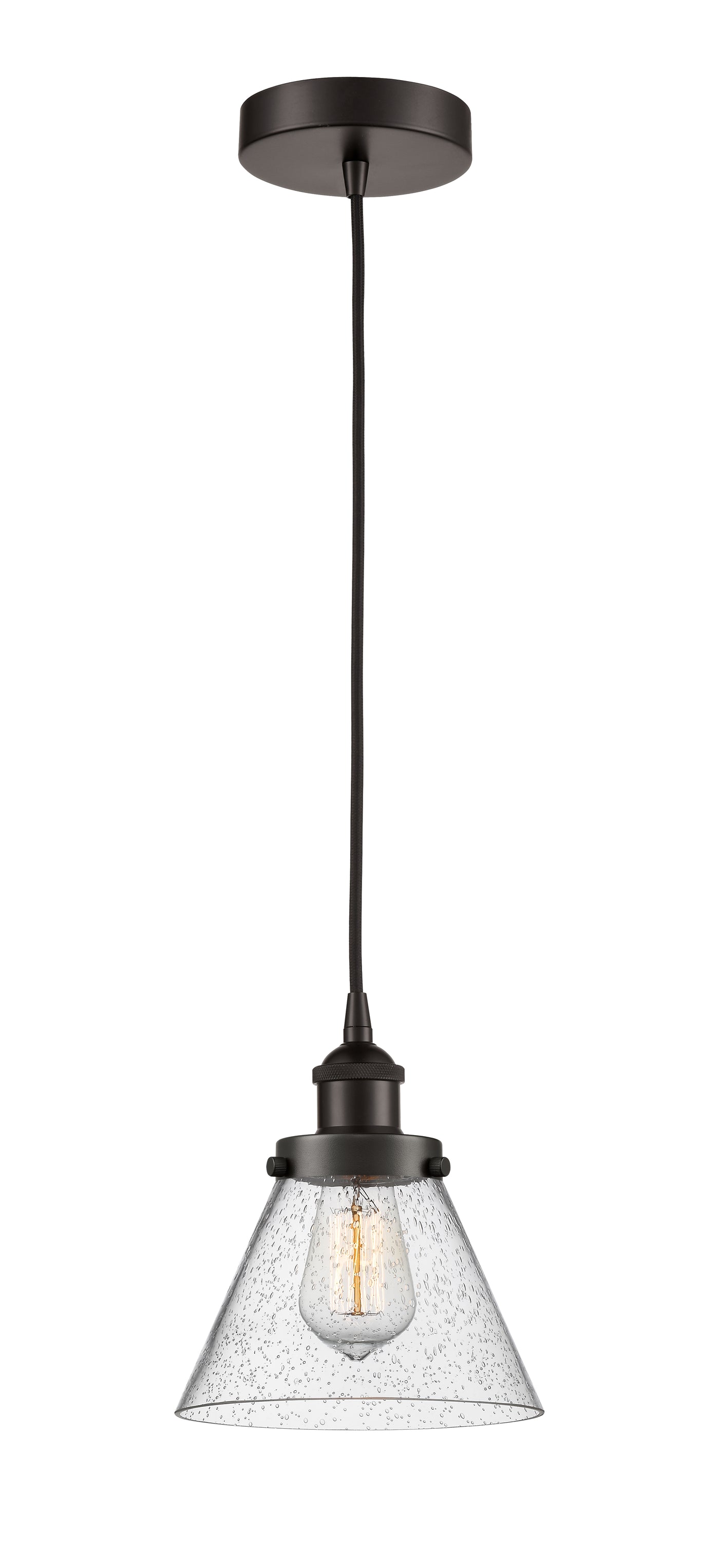Edison Mini Pendant Antique Brass Finish