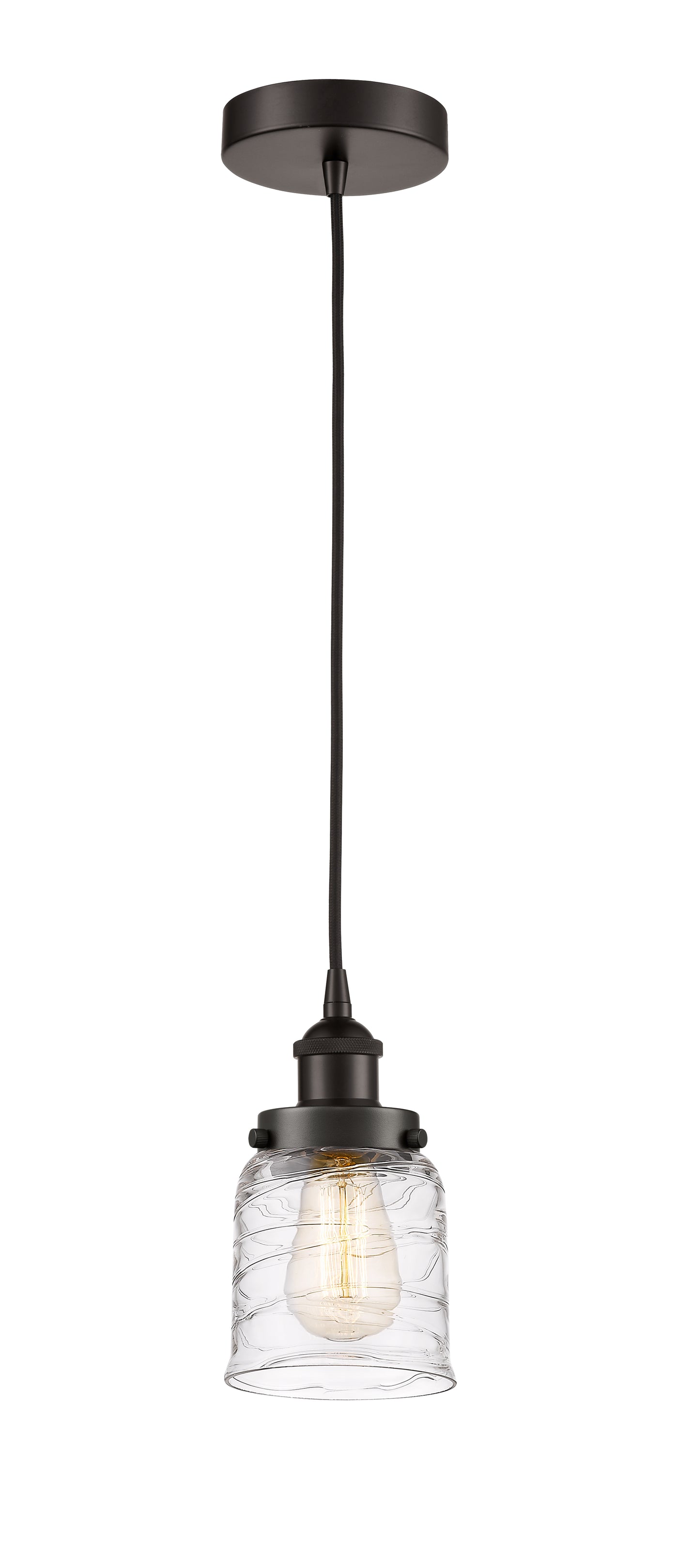 Edison Mini Pendant Antique Brass Cast