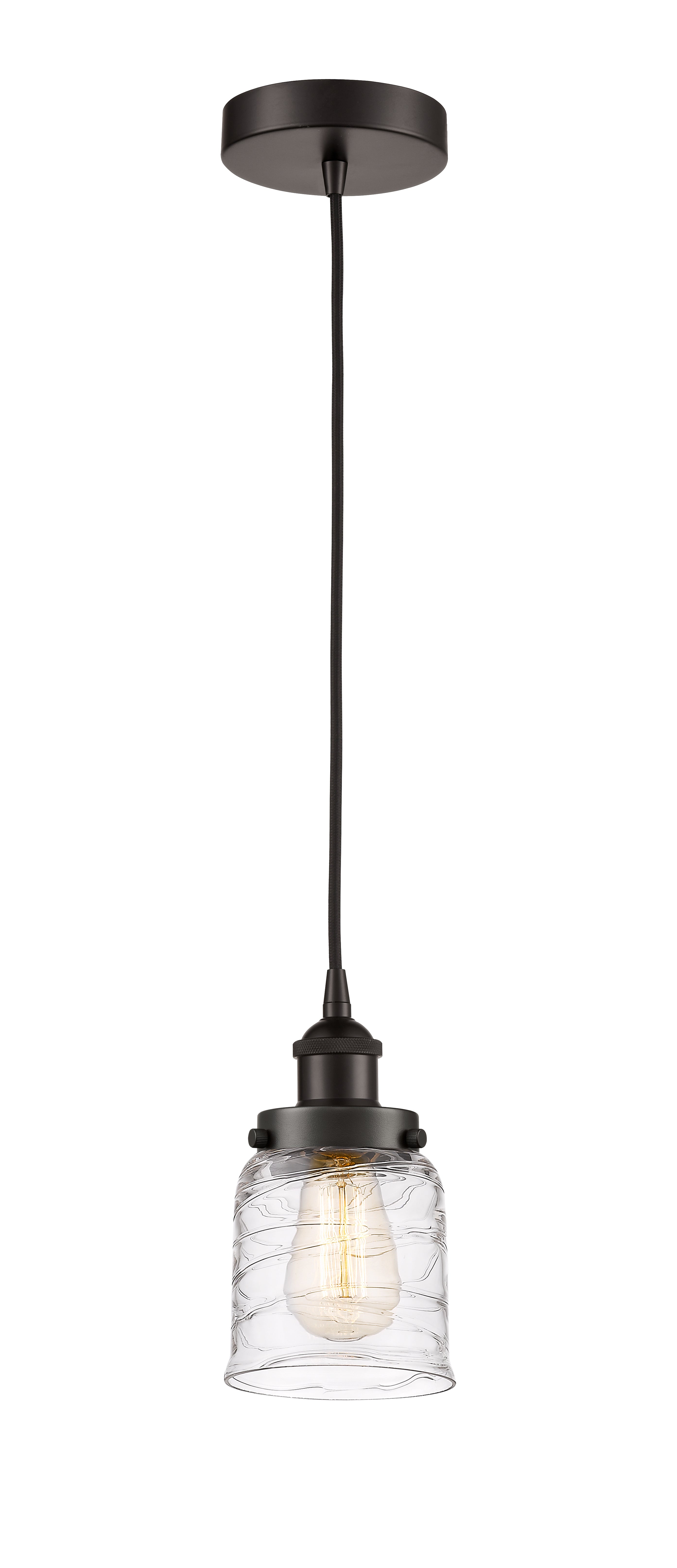 Edison Mini Pendant Antique Brass Cast