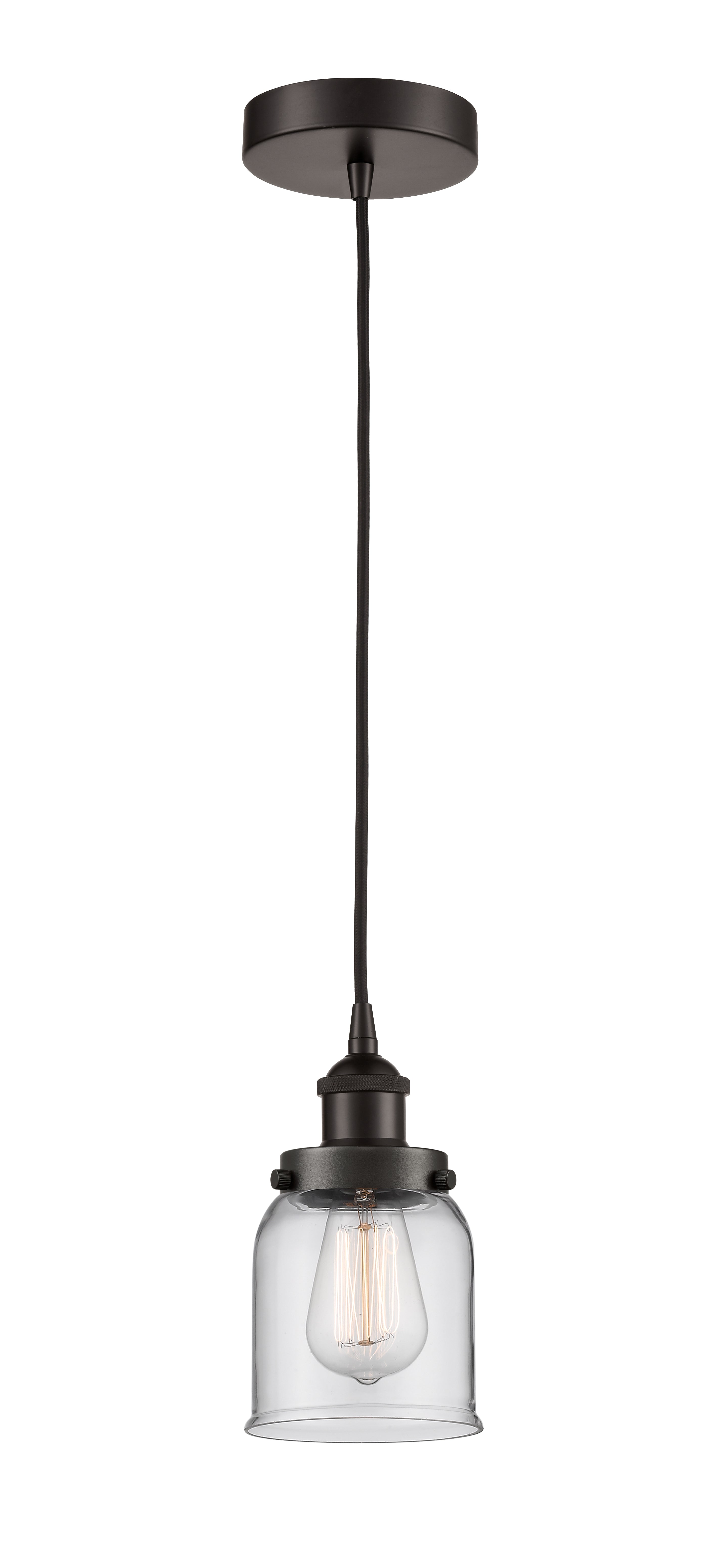 Edison Mini Pendant Antique Brass Finish
