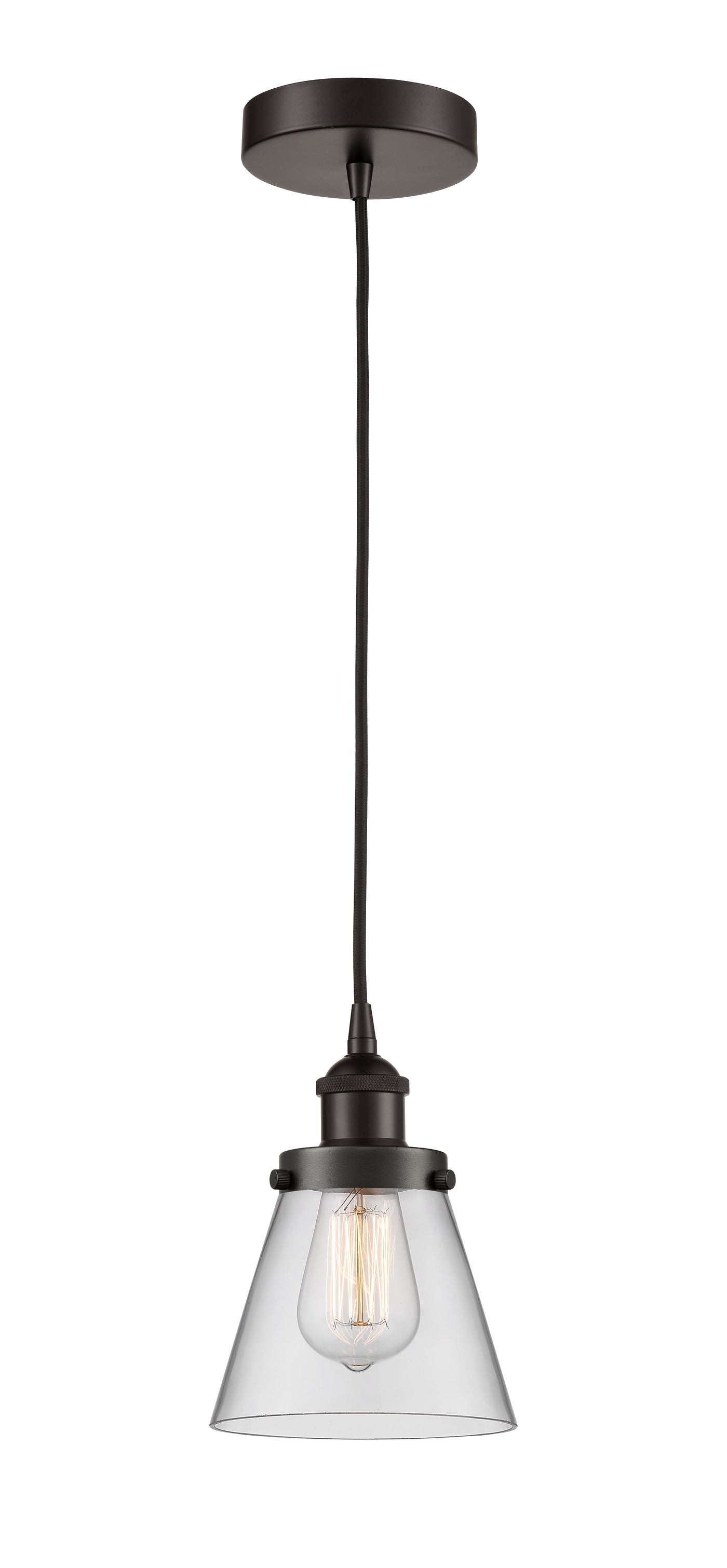 Edison Mini Pendant Antique Brass Finish