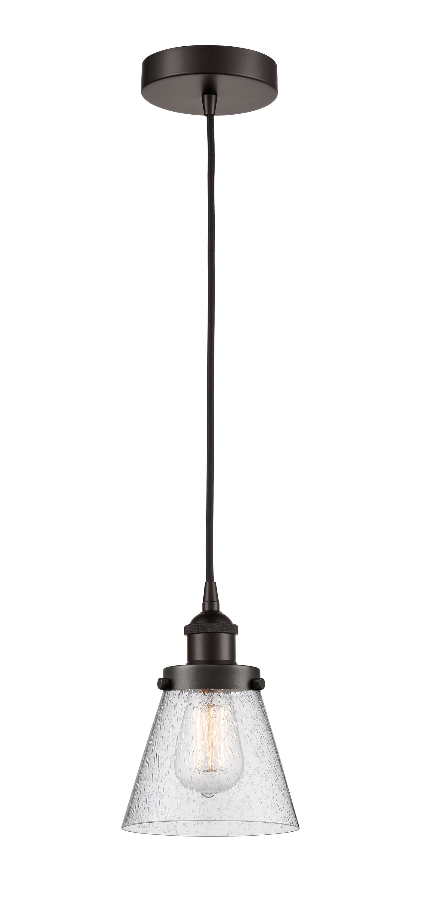 Edison Mini Pendant Antique Brass Finish