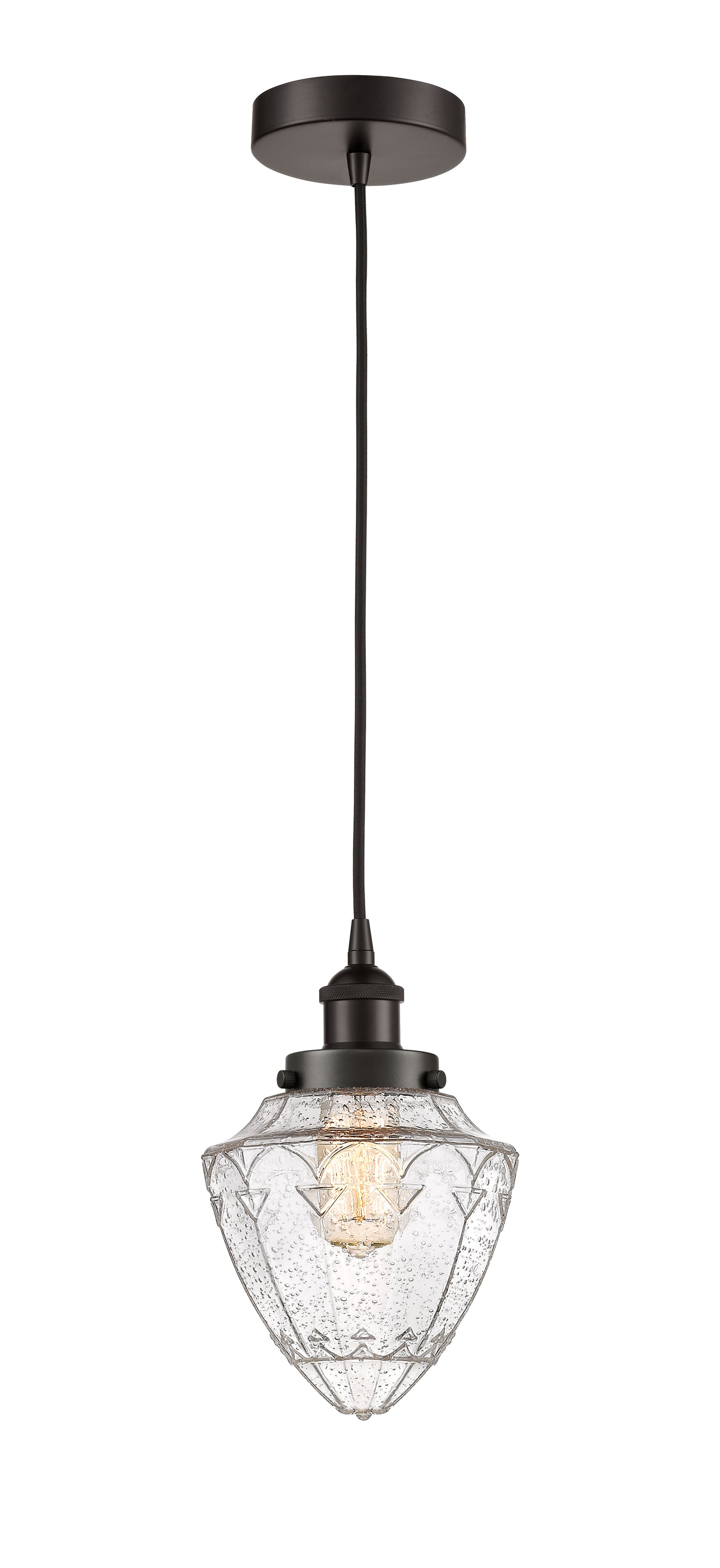 Edison Mini Pendant Matte Black Brass