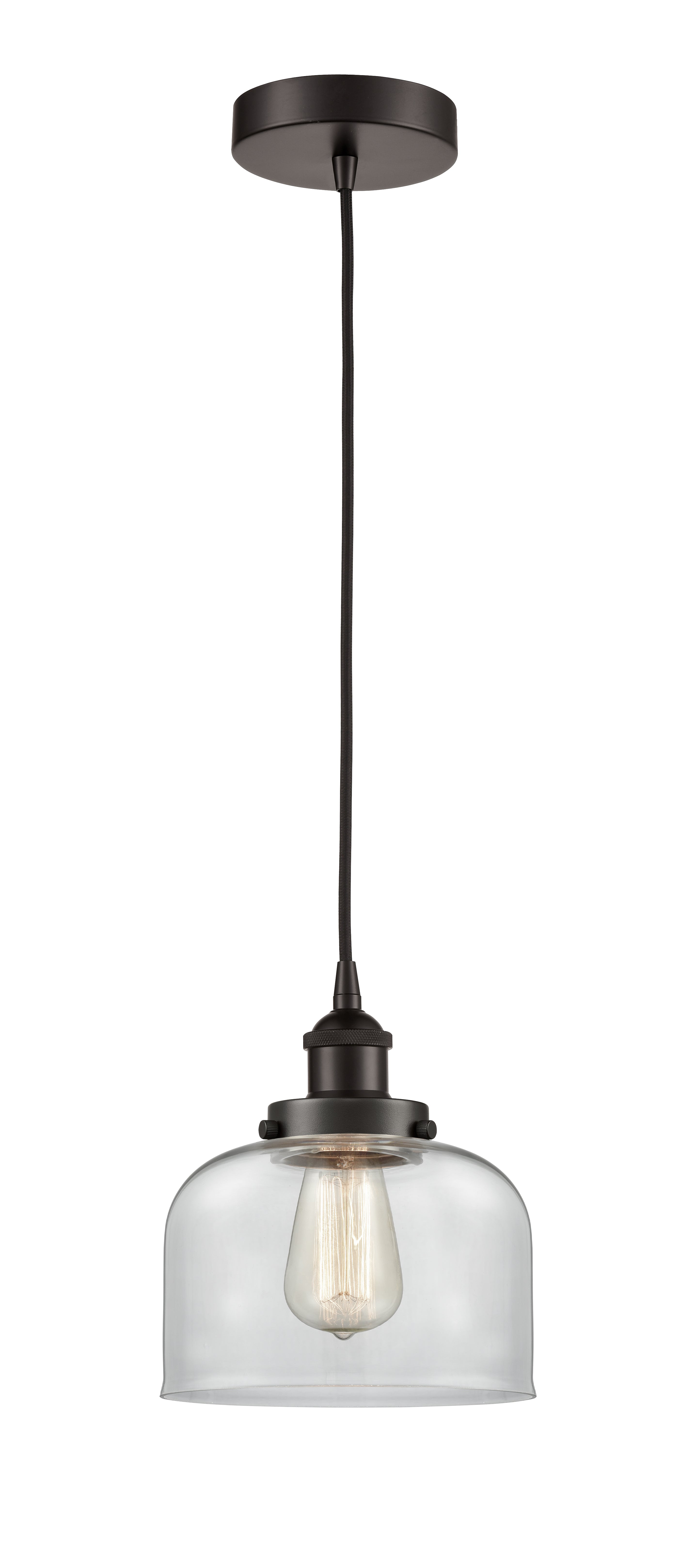 Edison Mini Pendant Antique Brass Steel