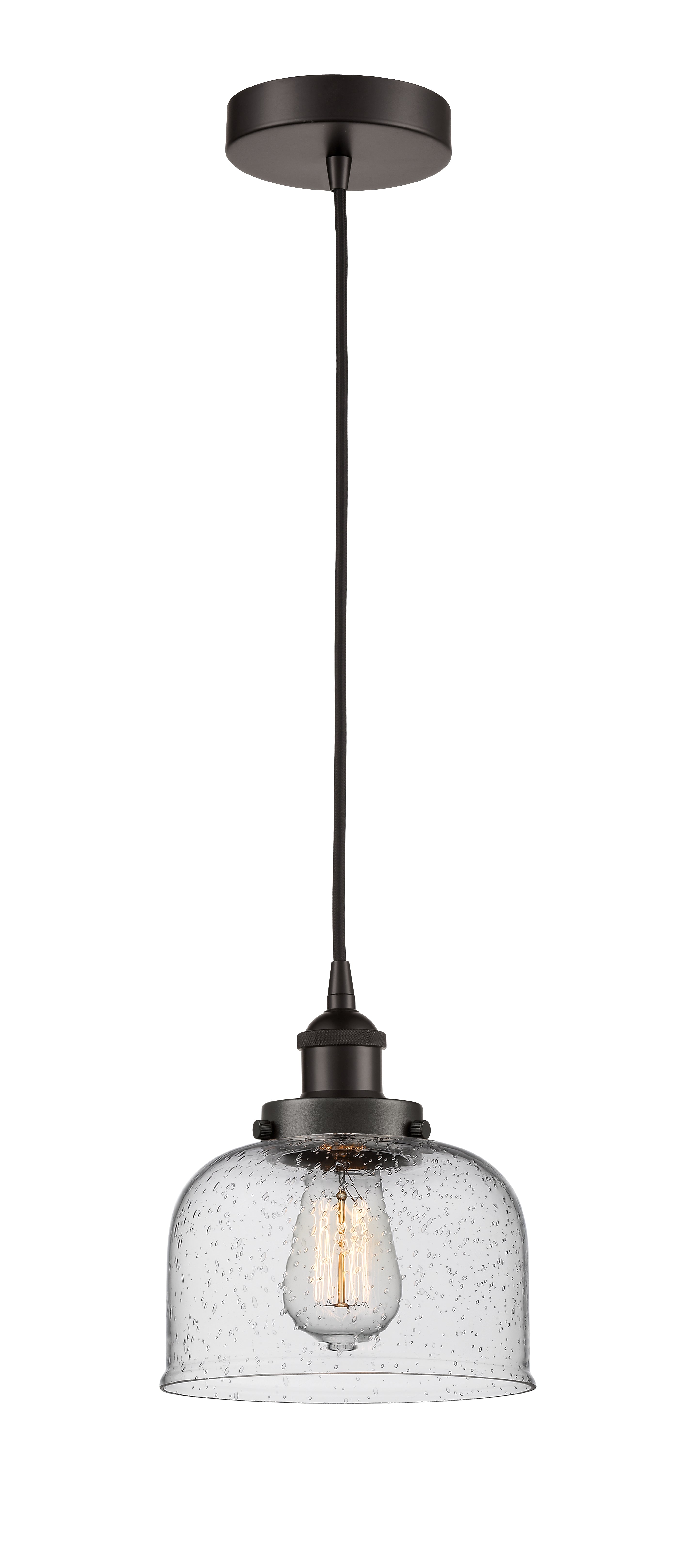 Edison Mini Pendant Antique Brass Steel