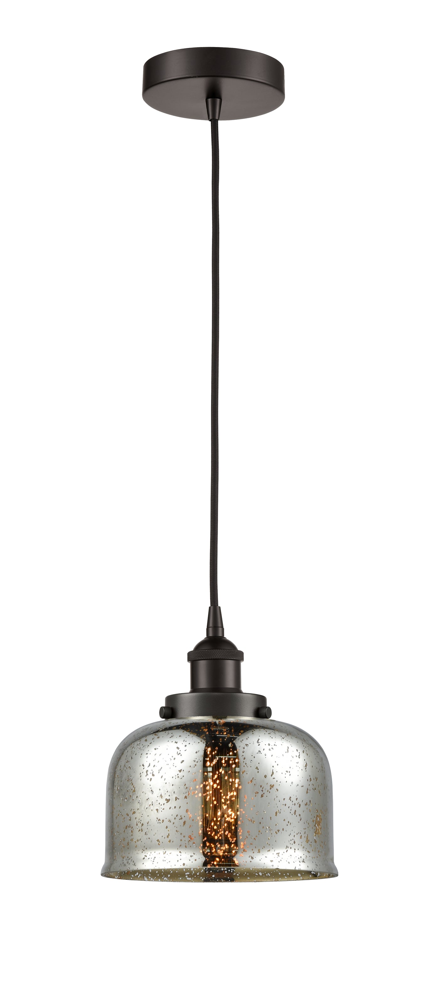 Edison Mini Pendant Antique Brass Steel