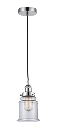 Edison Mini Pendant Antique Brass 6 Inch