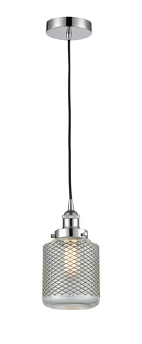 Edison Mini Pendant Antique Brass Cast