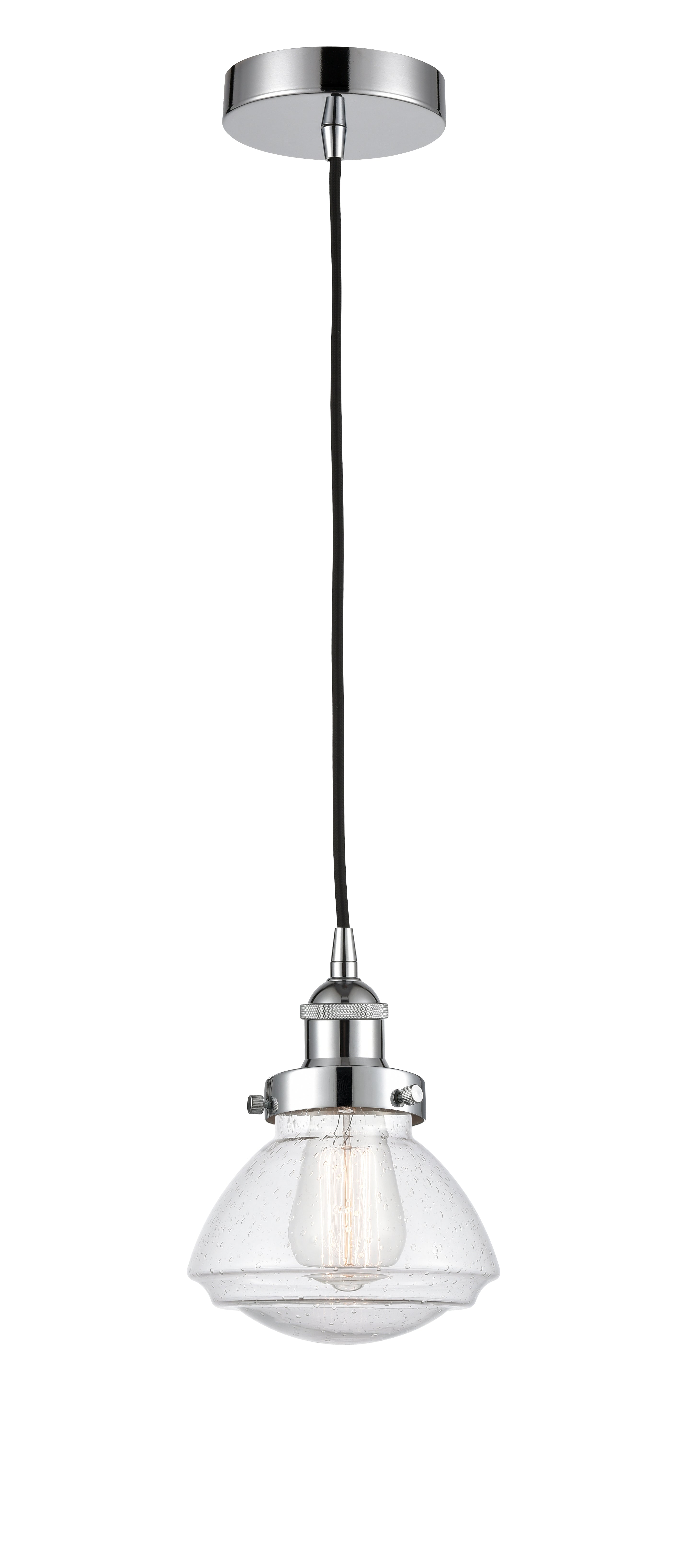 Edison Mini Pendant Antique Brass Finish