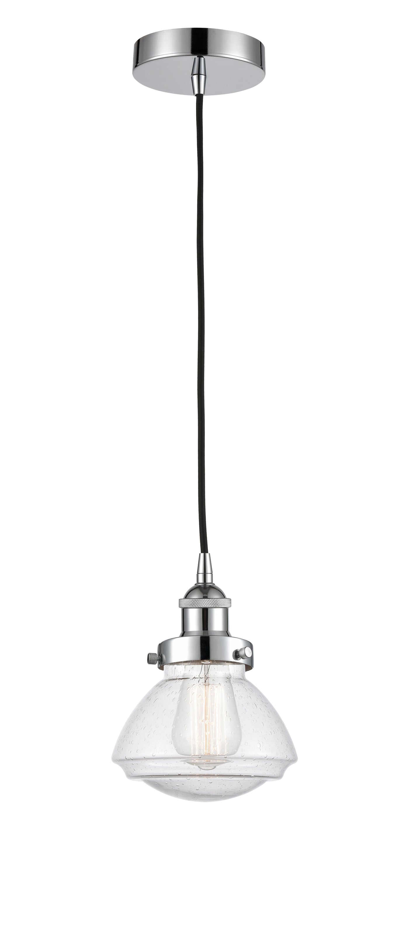 Edison Mini Pendant Antique Brass Cast