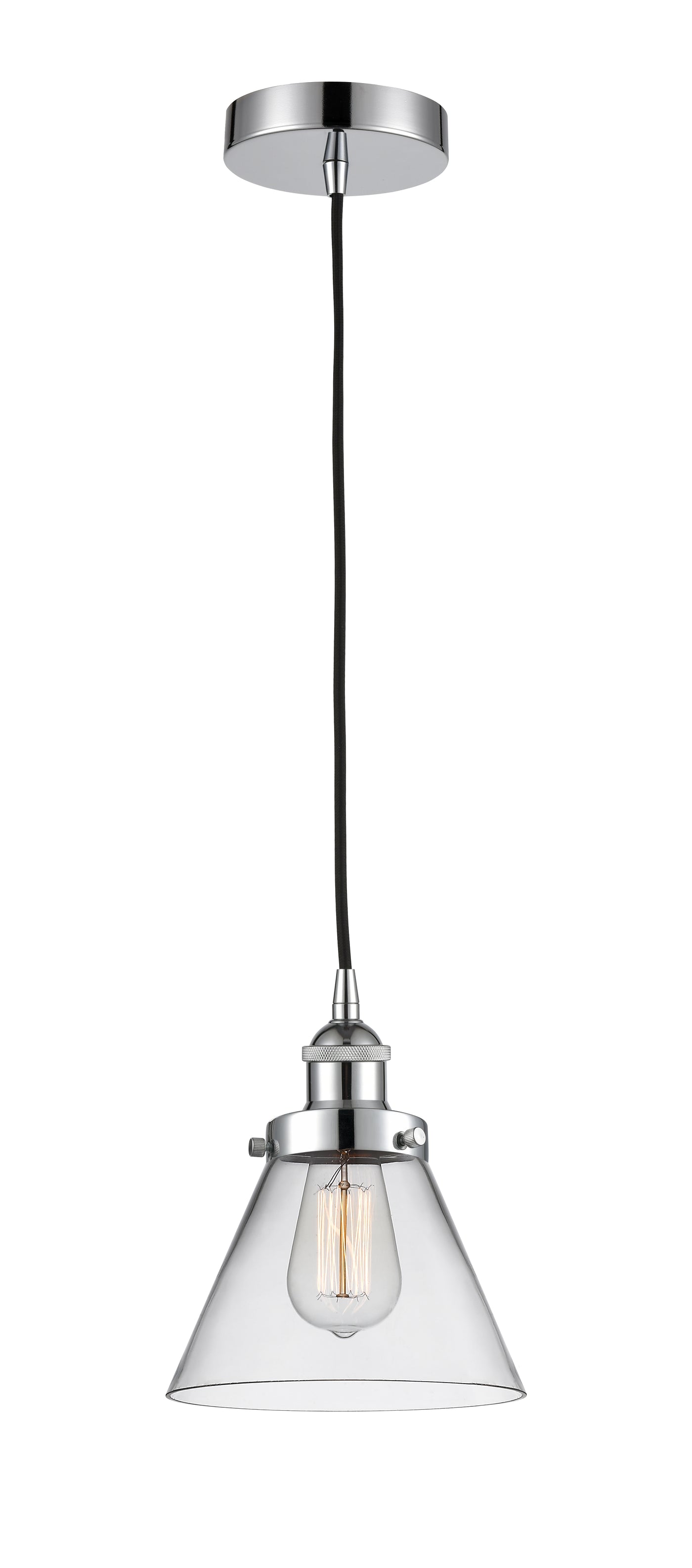 Edison Mini Pendant Antique Brass Finish