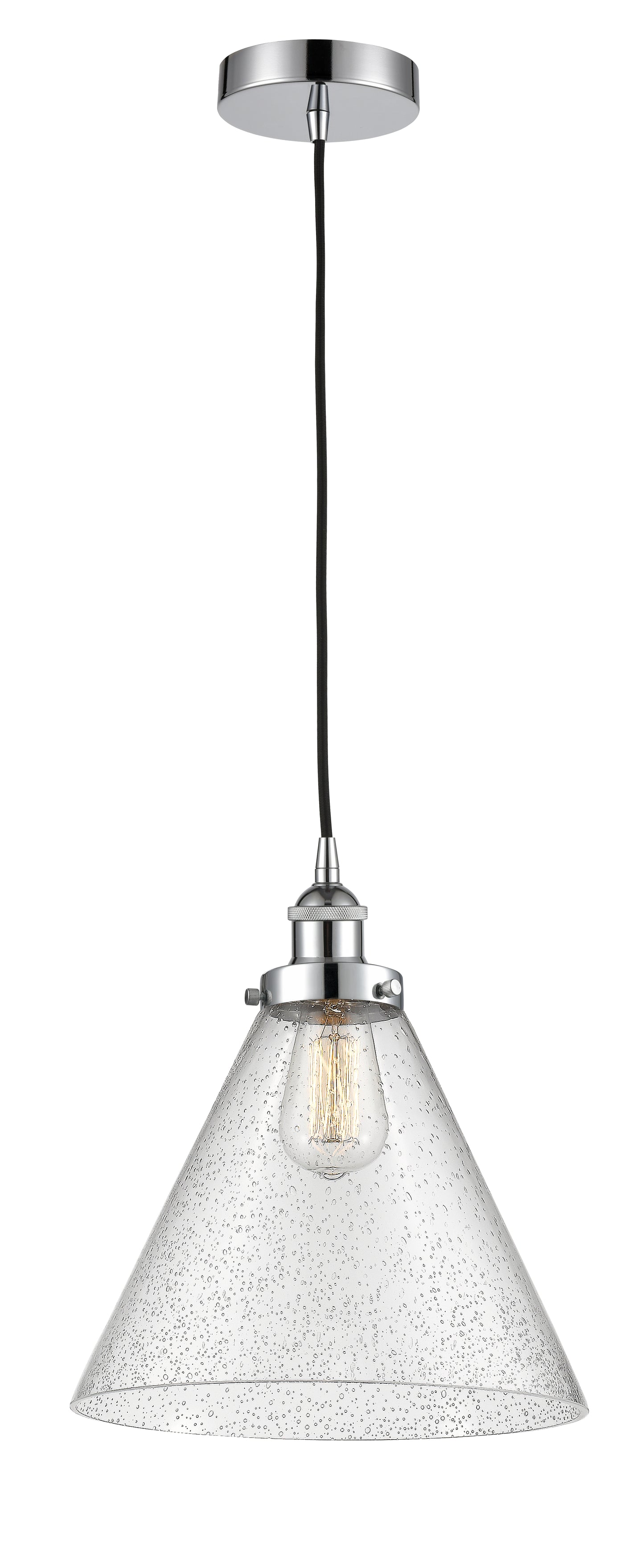 Edison Mini Pendant Cast Brass Antique