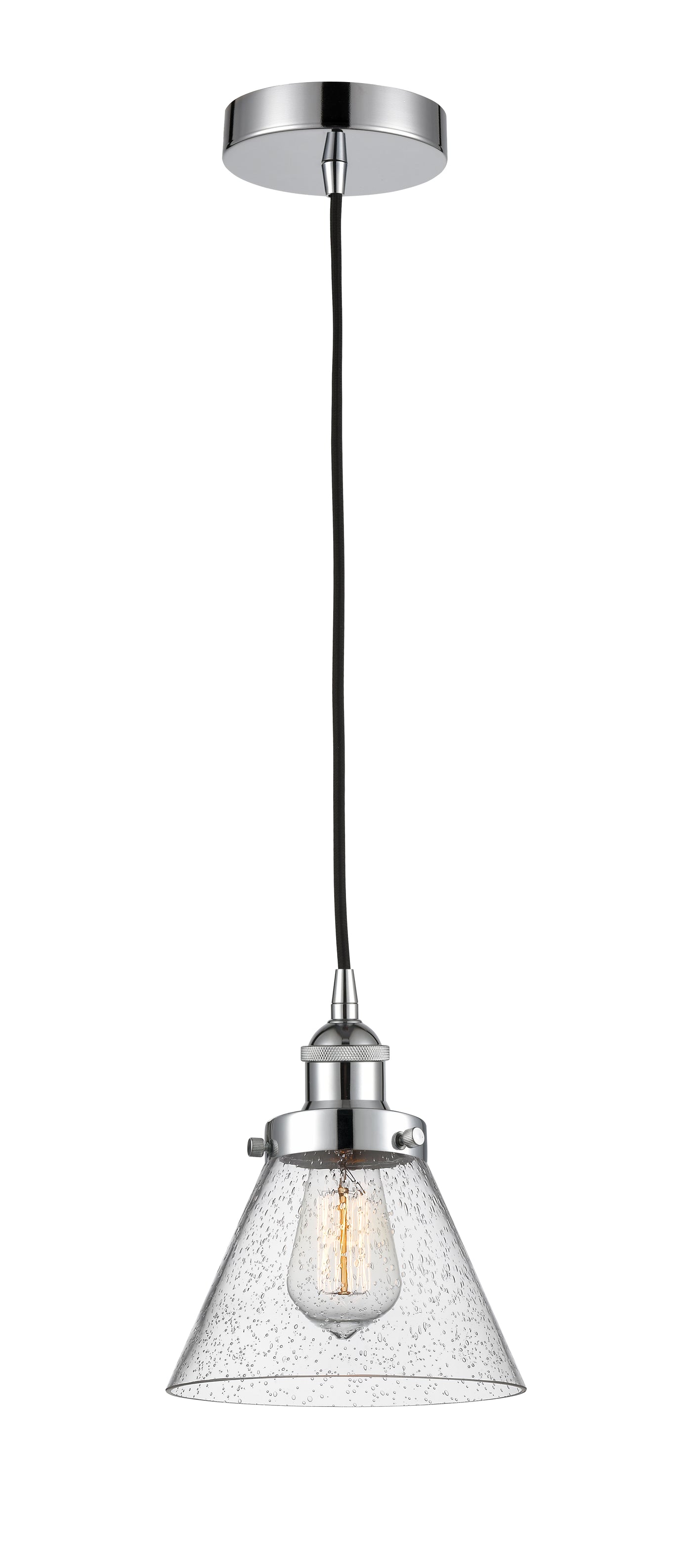 Edison Mini Pendant Antique Brass Finish