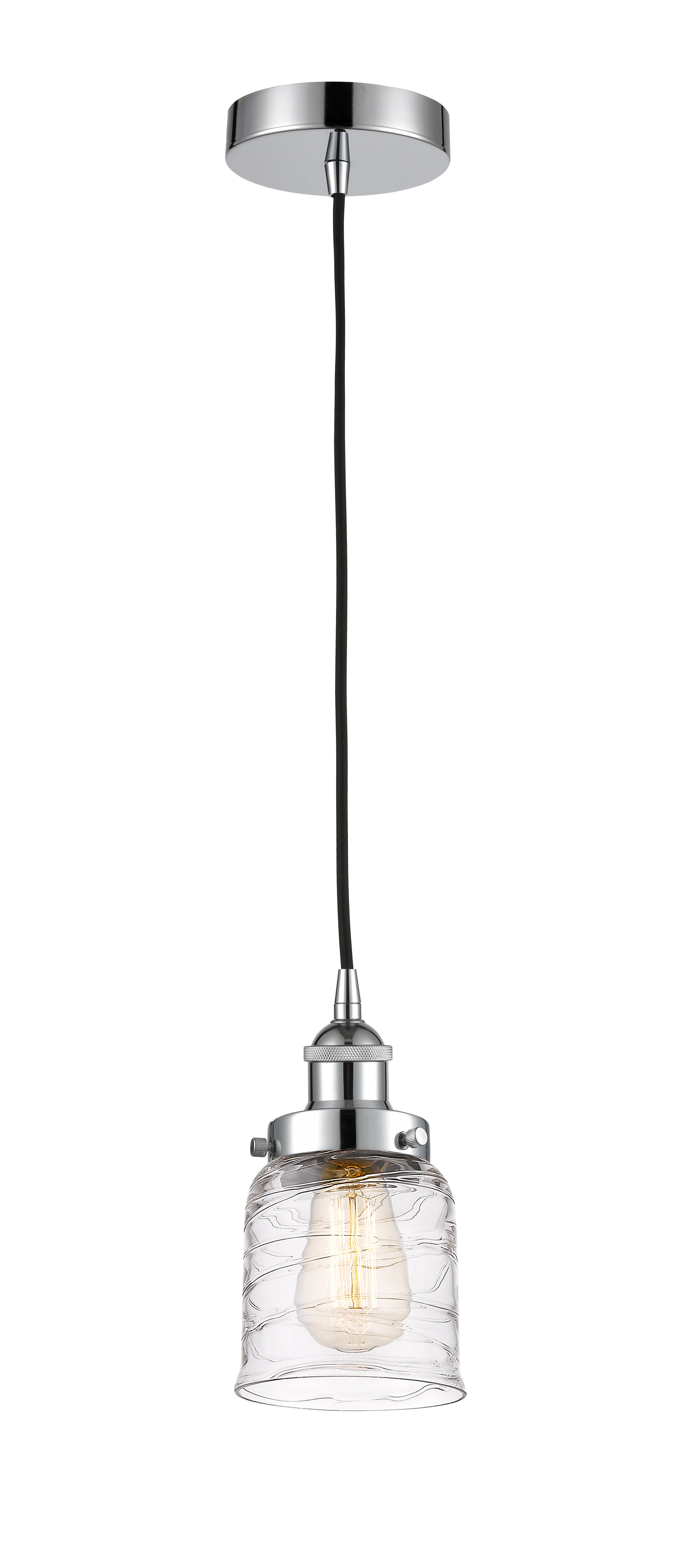 Edison Mini Pendant Cast Brass 5 Inch