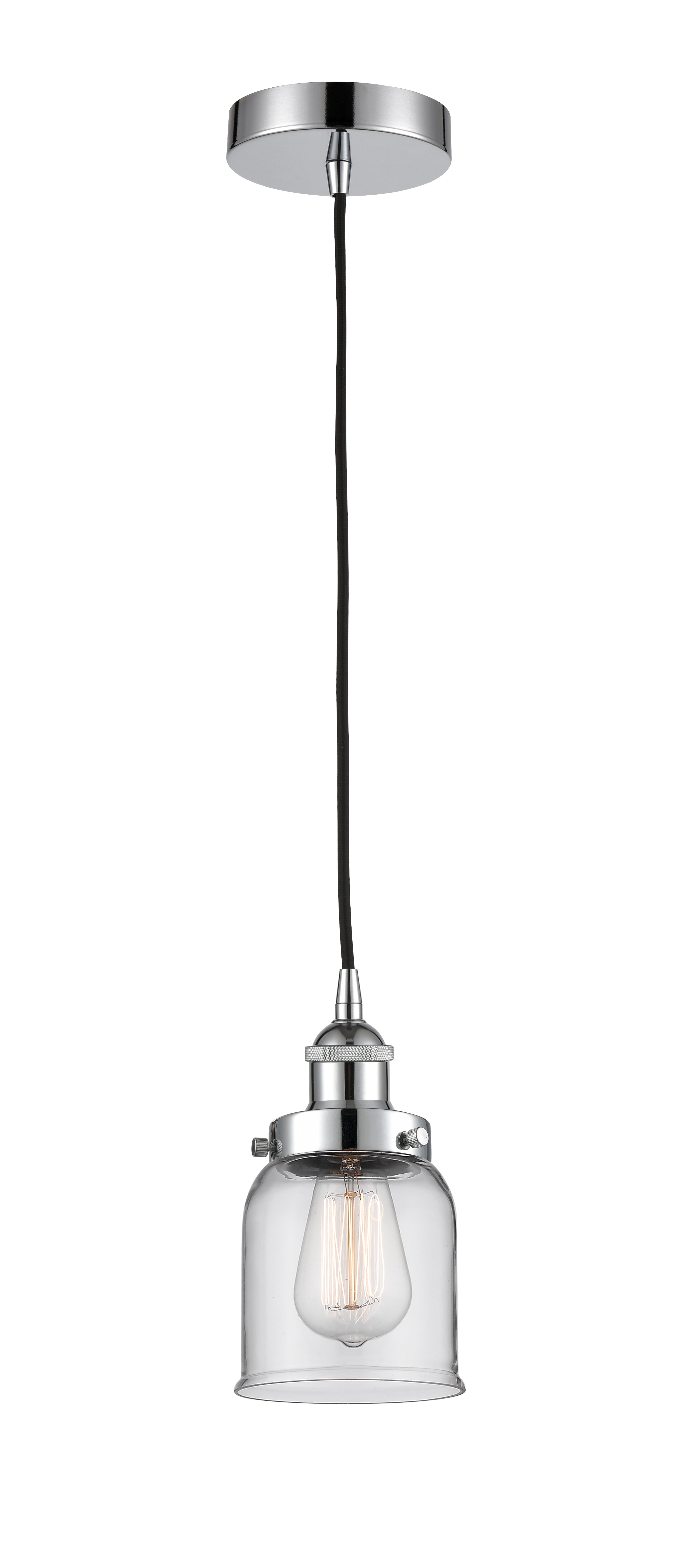 Edison Mini Pendant Antique Brass Finish