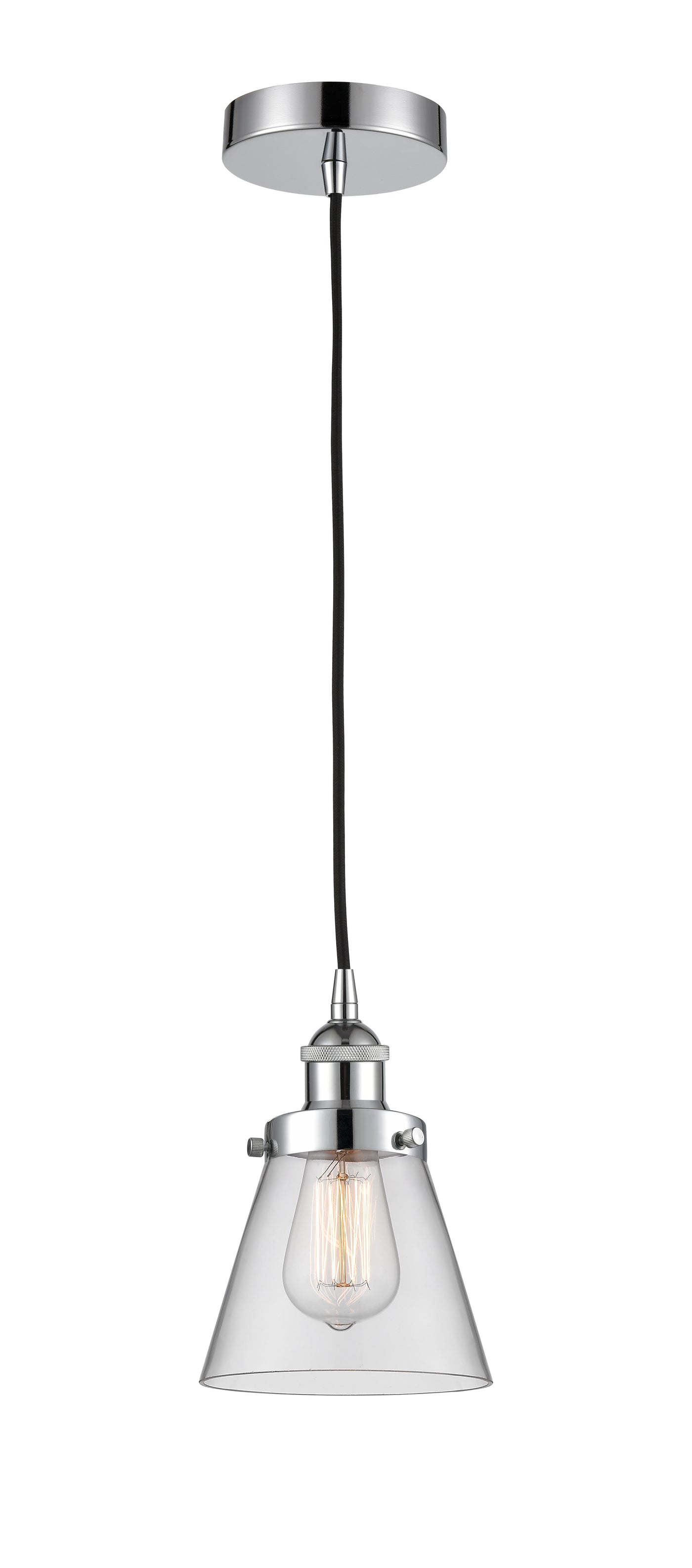 Edison Mini Pendant Antique Brass Finish