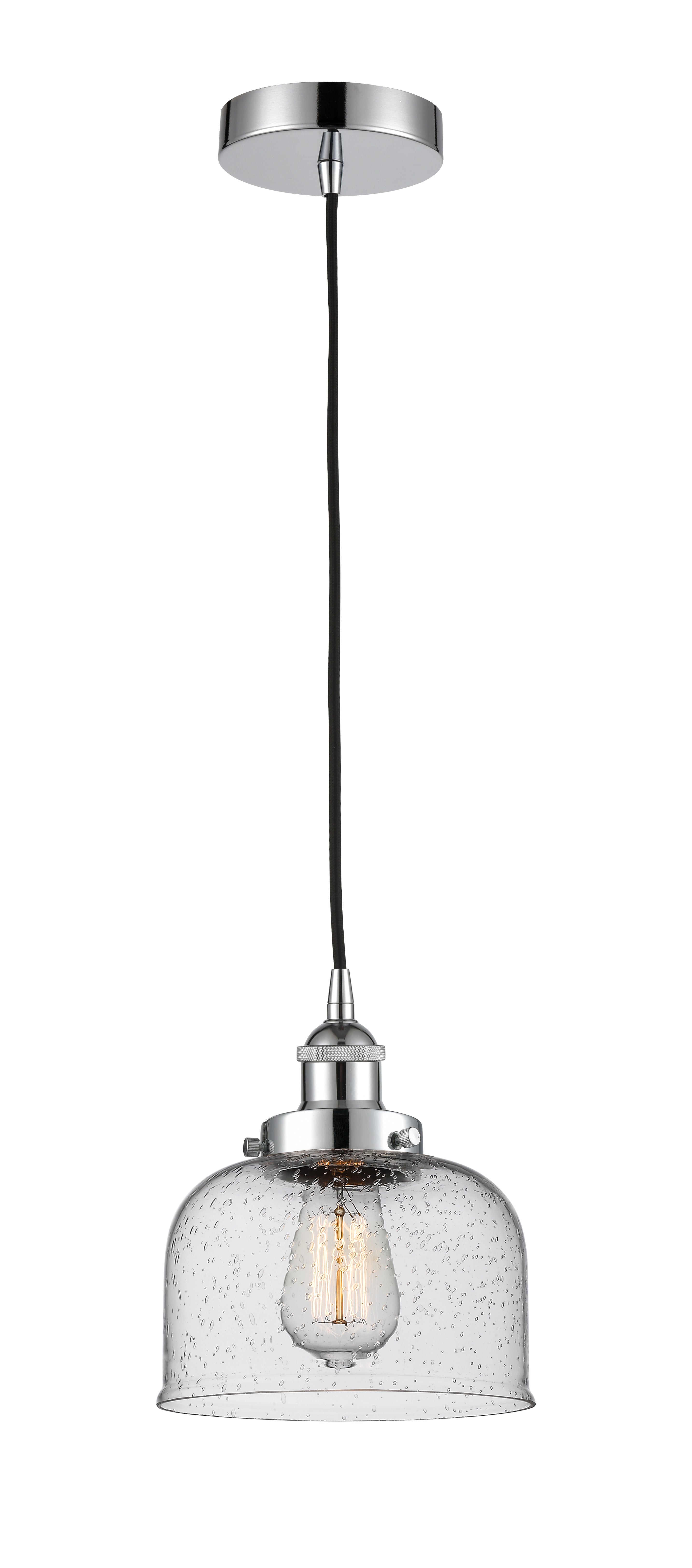 Edison Mini Pendant Antique Brass Steel