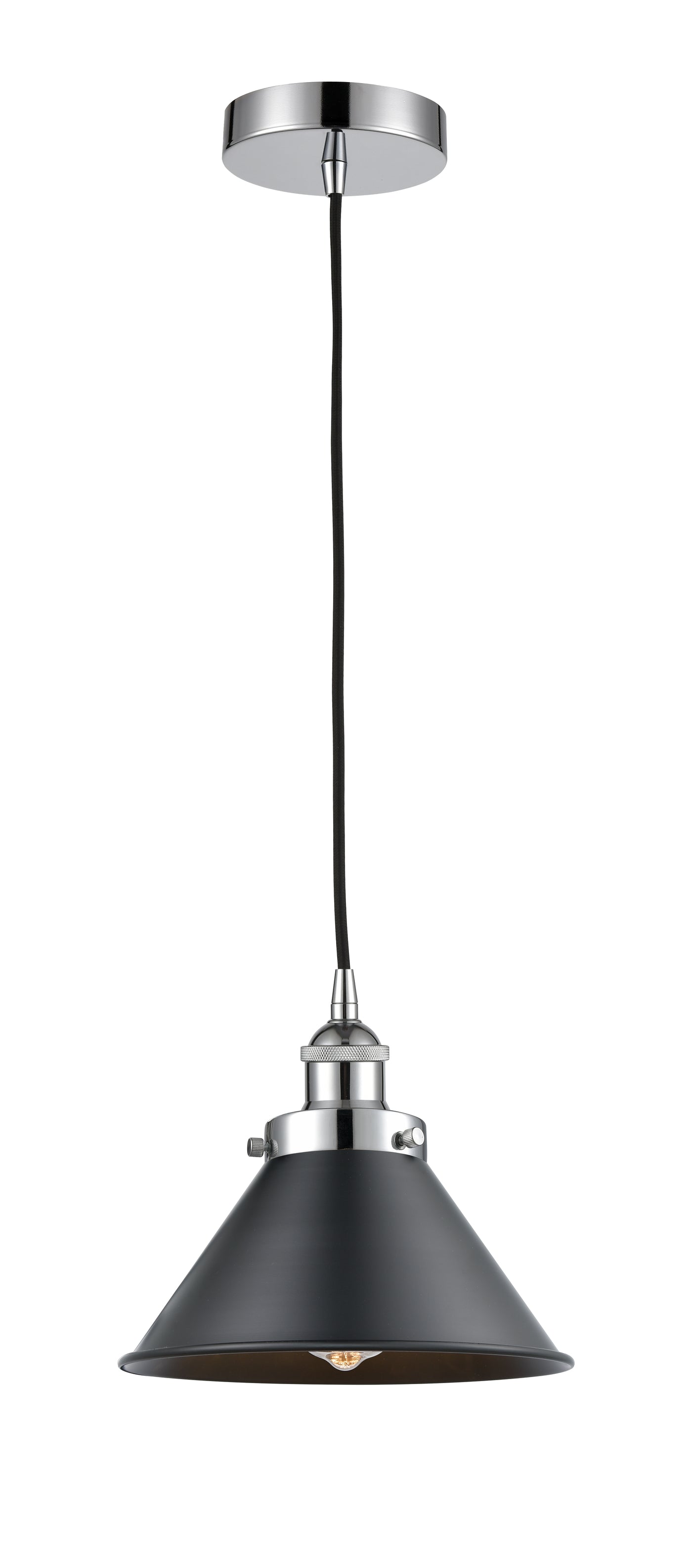 Edison Mini Pendant Matte Black Finish
