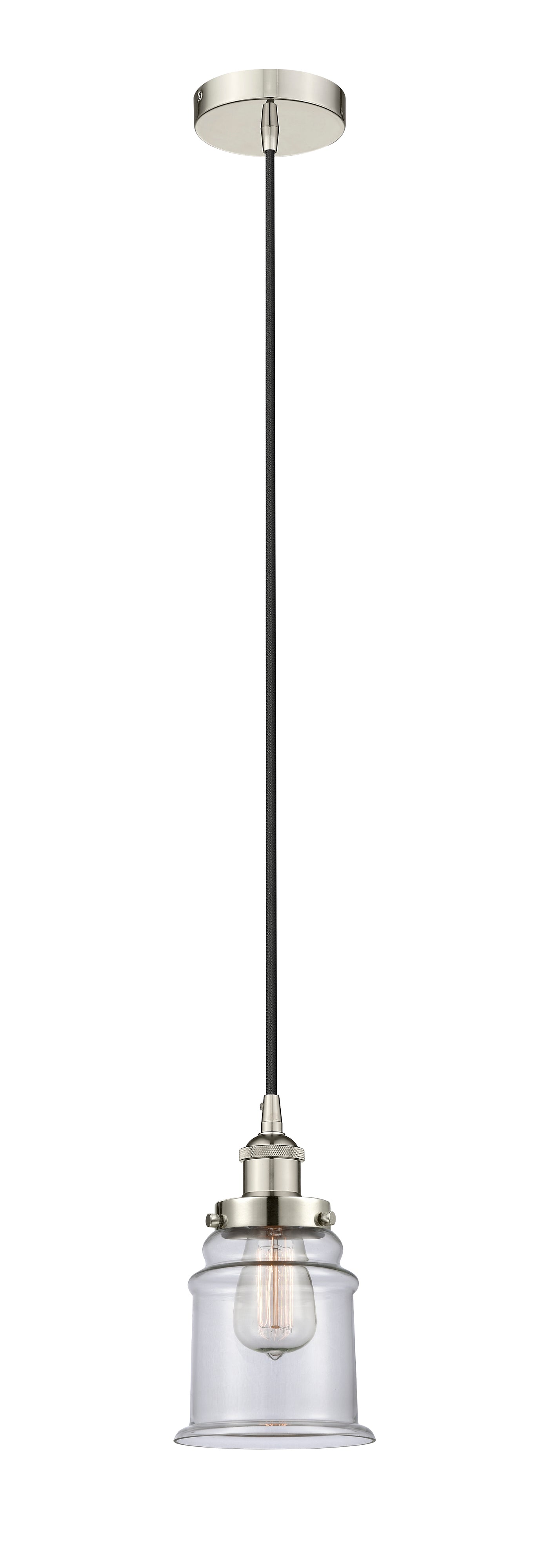 Edison Mini Pendant Antique Brass Finish