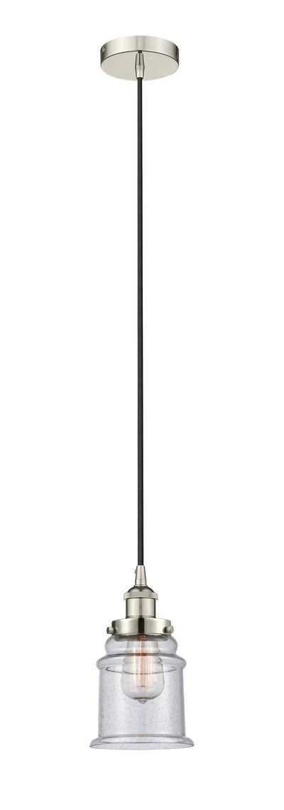 Edison Mini Pendant Antique Brass 6 Inch
