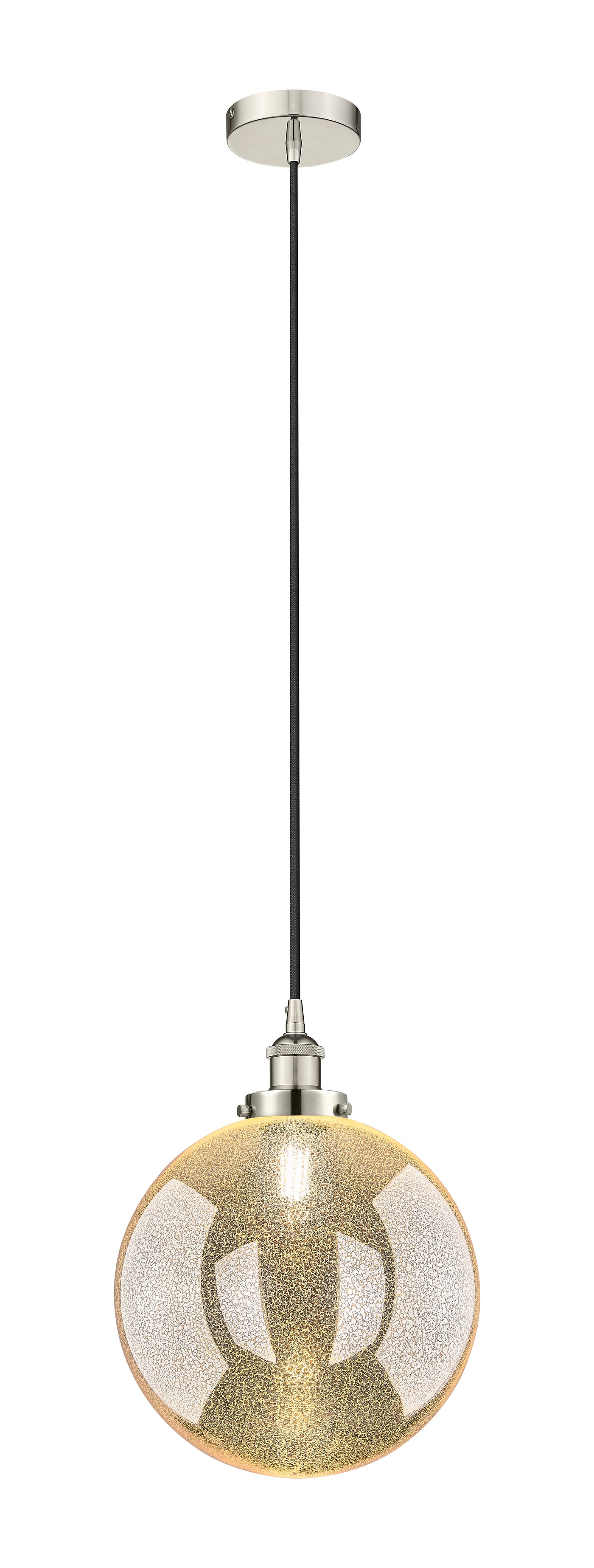 Edison Mini Pendant Cast Brass Antique