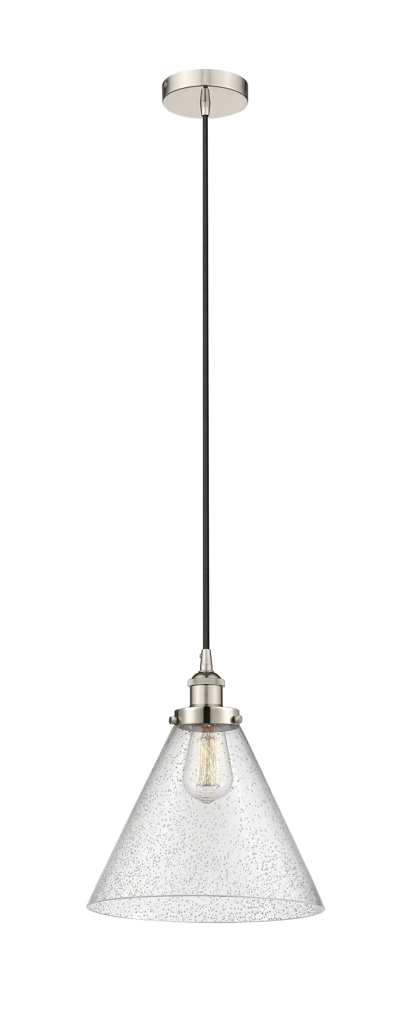 Edison Mini Pendant Cast Brass Antique