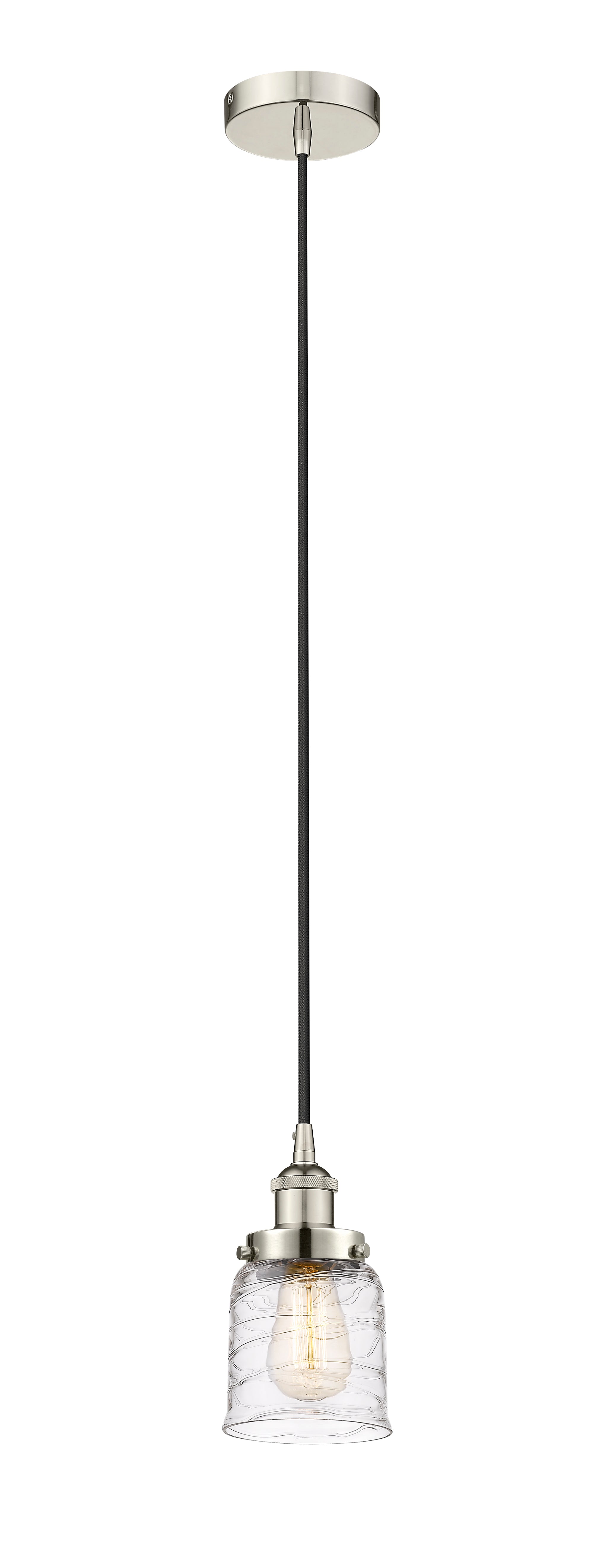 Edison Mini Pendant Cast Brass 5 Inch