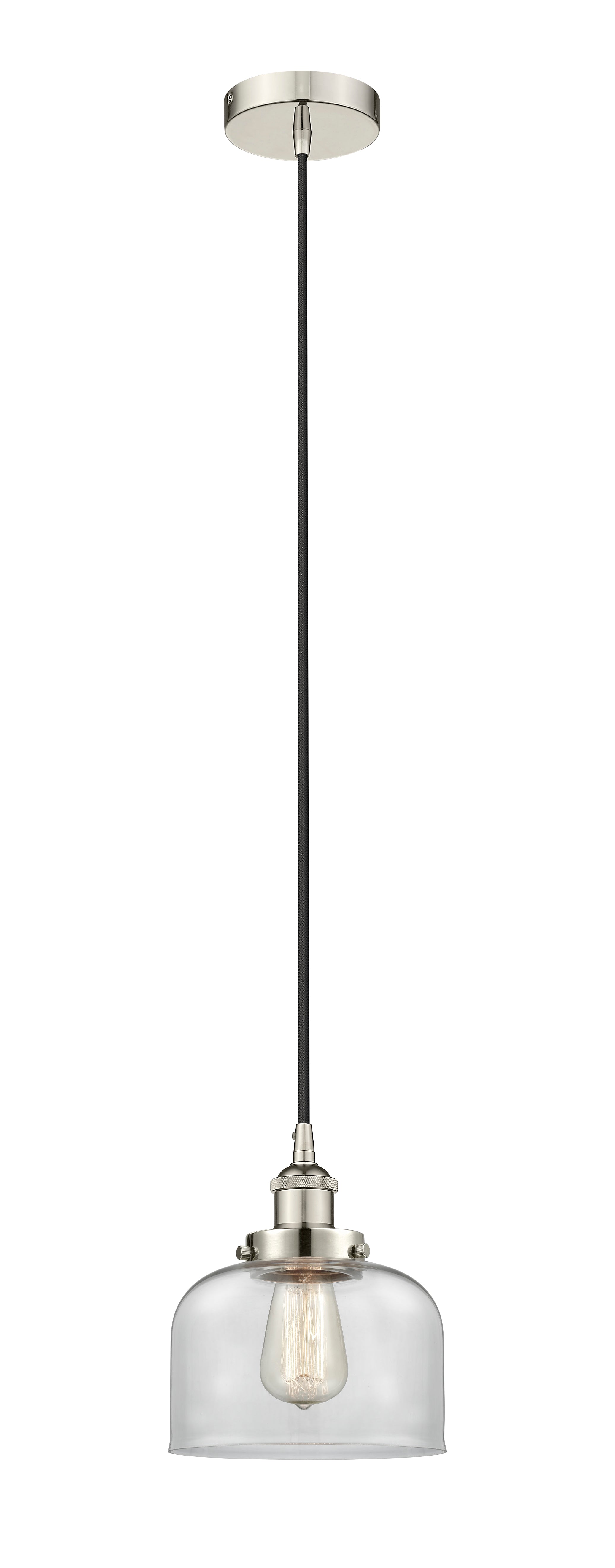 Edison Mini Pendant Antique Brass Steel