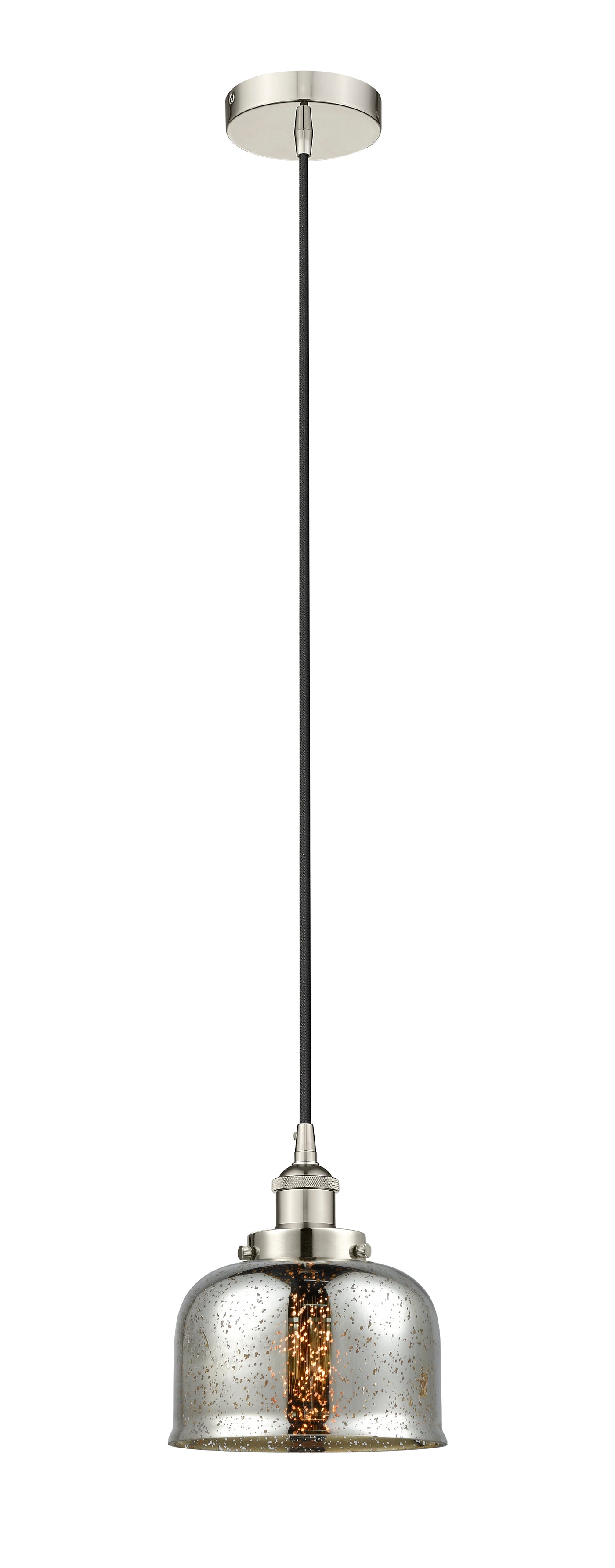 Edison Mini Pendant Antique Brass Steel