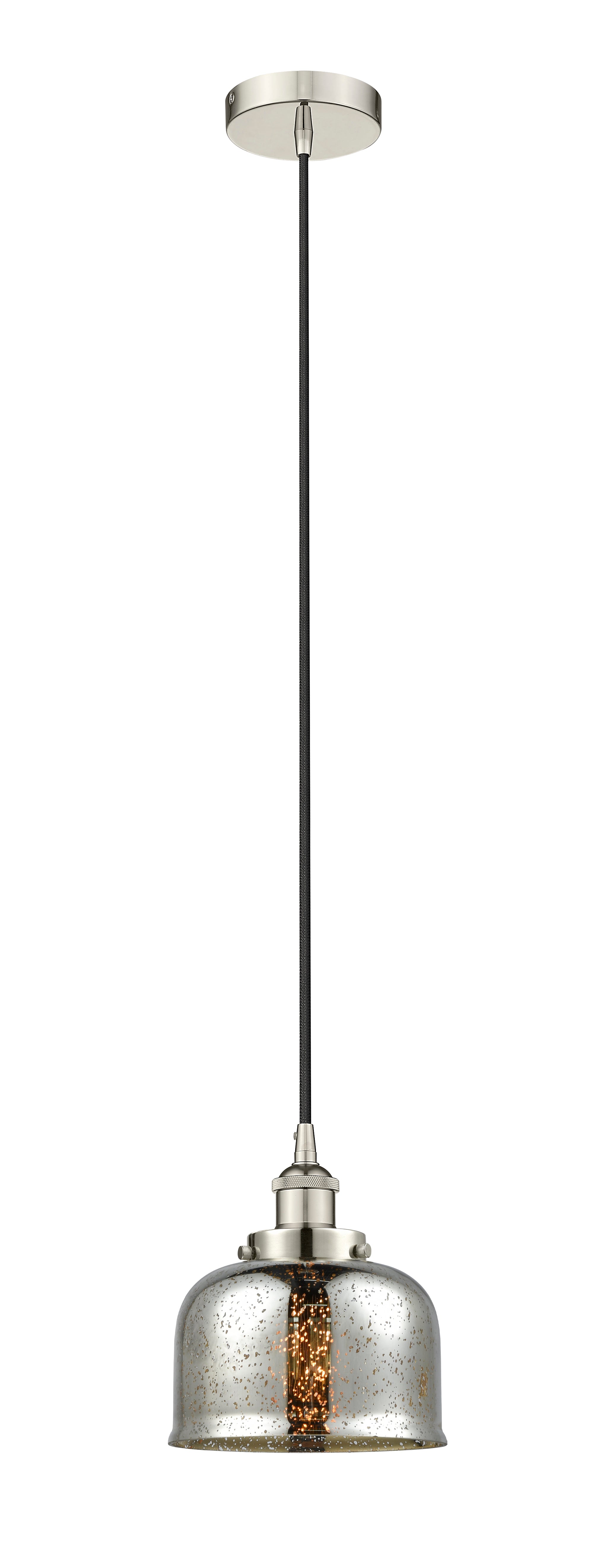 Edison Mini Pendant Antique Brass Steel