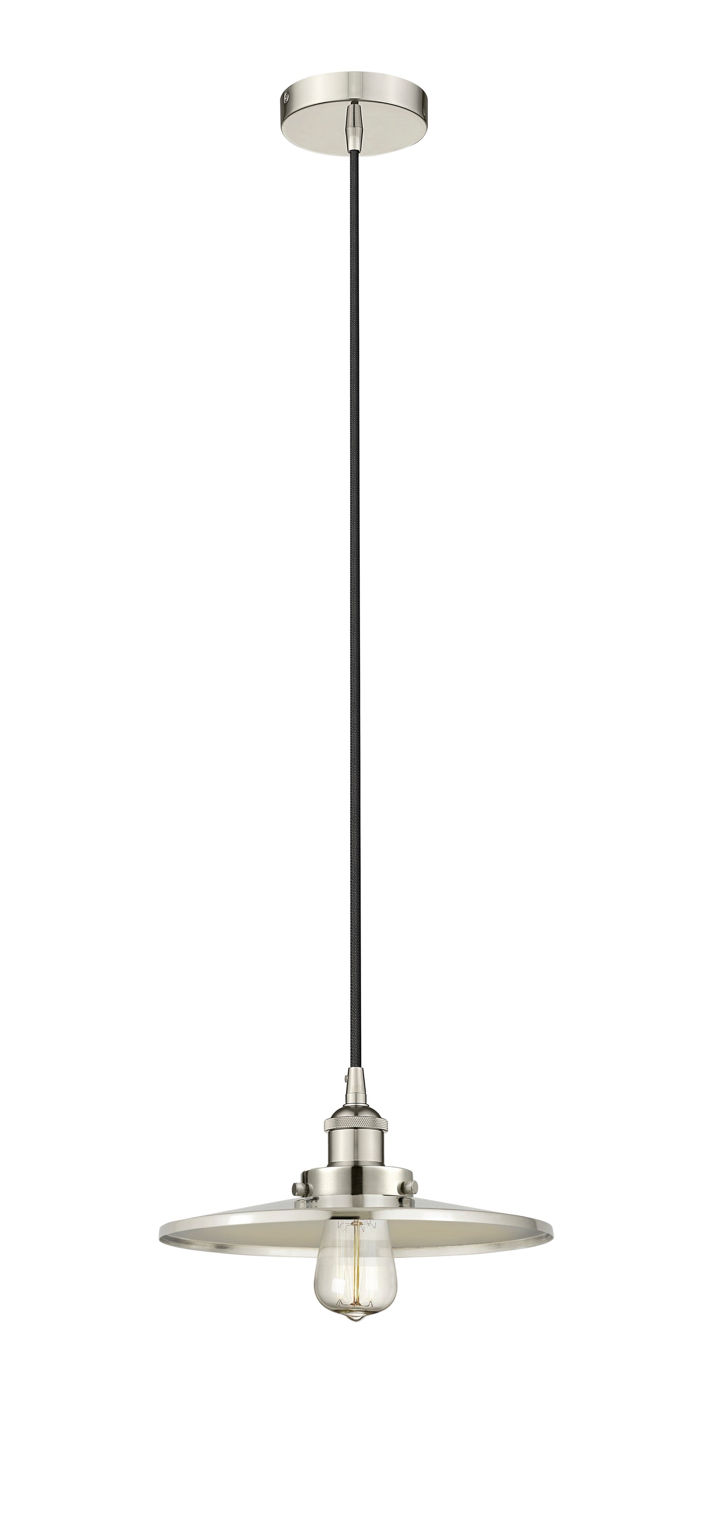 Edison Mini Pendant Antique Brass Cast