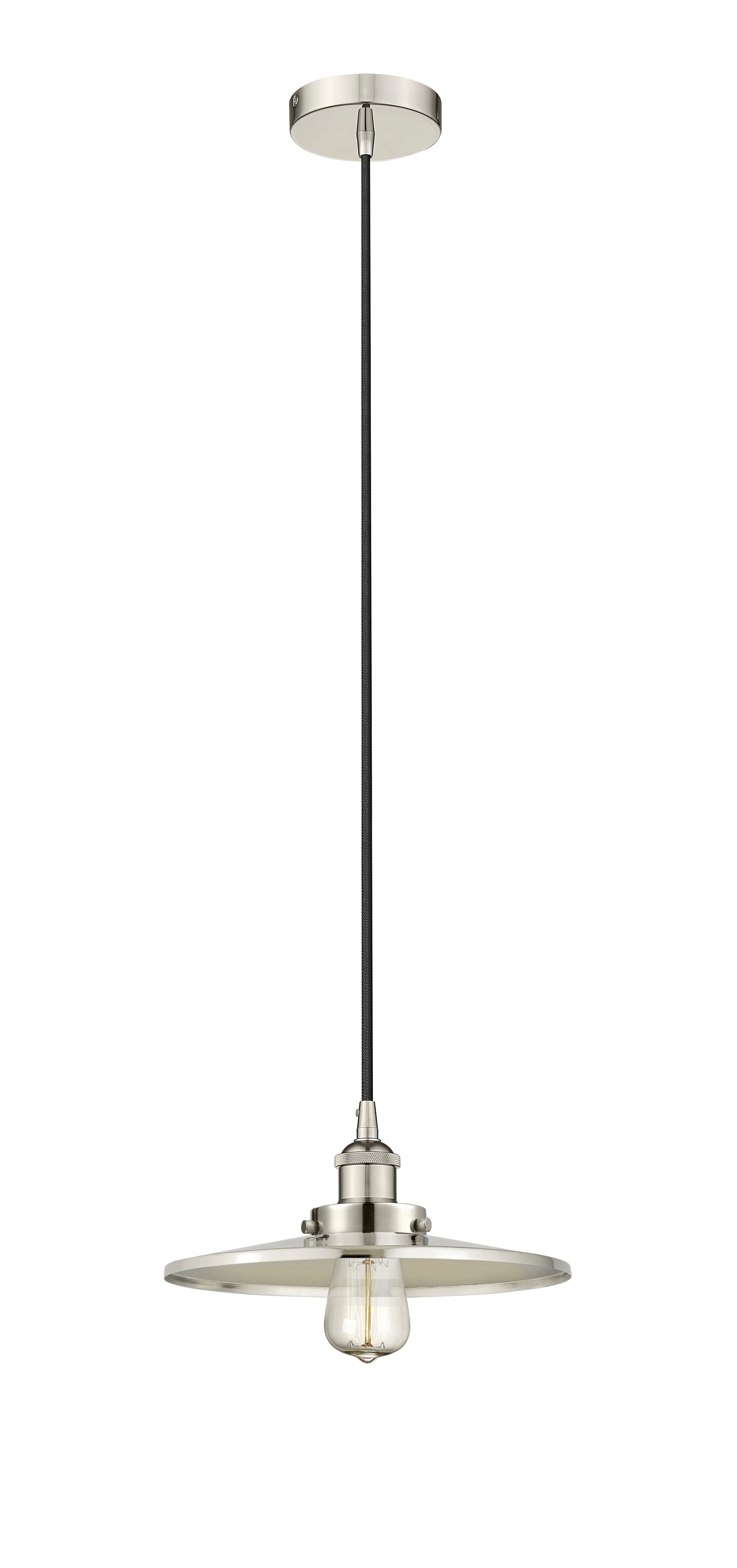 Edison Mini Pendant Antique Brass Cast
