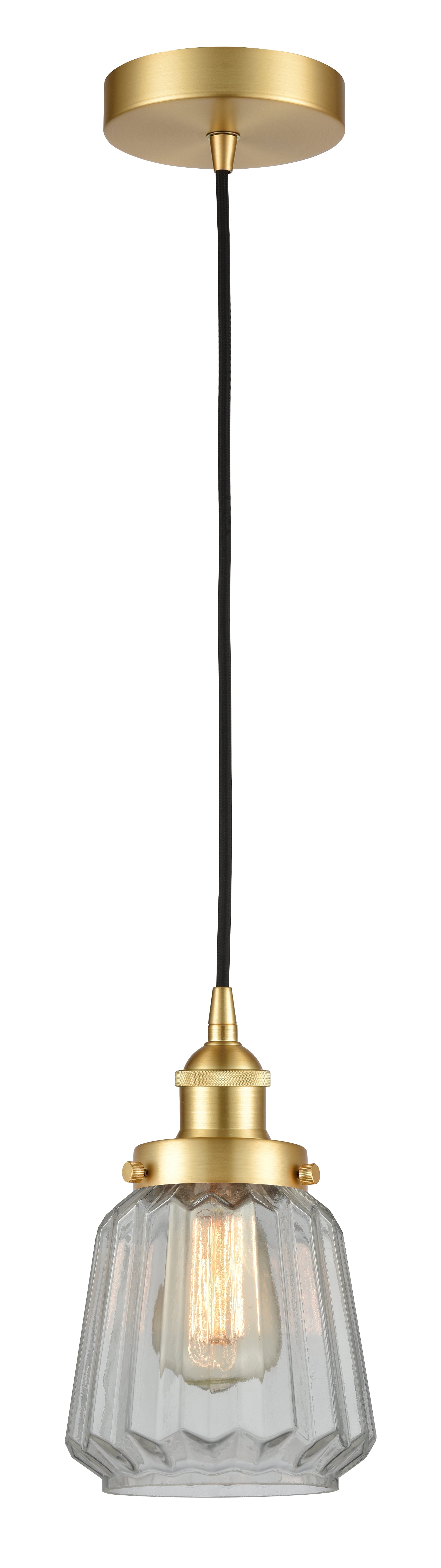 Edison Mini Pendant Antique Brass Cast