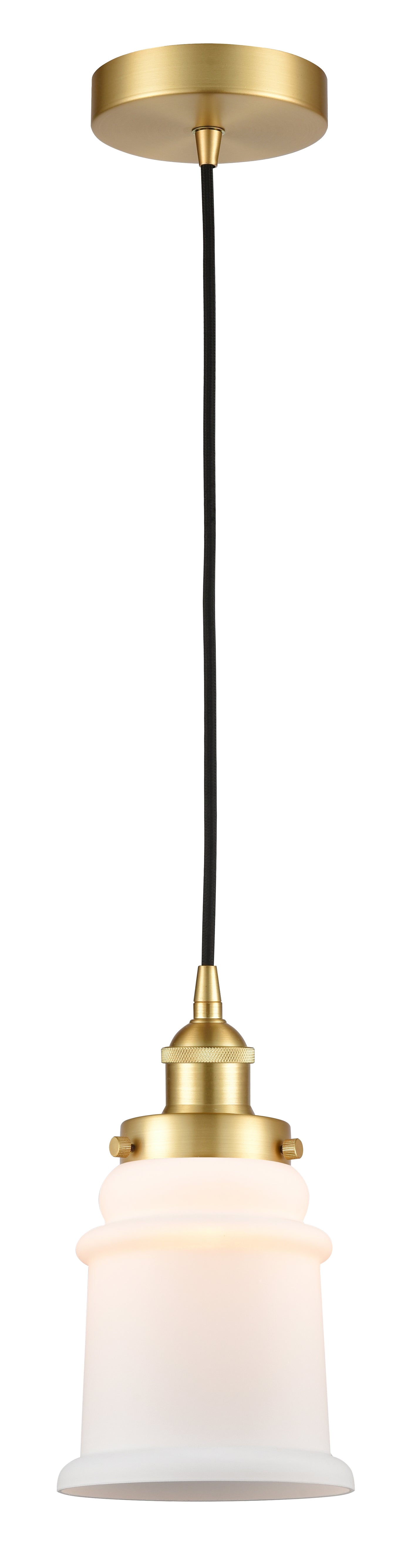 Edison Mini Pendant Antique Brass Finish