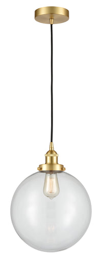 Edison Mini Pendant Cast Brass Antique