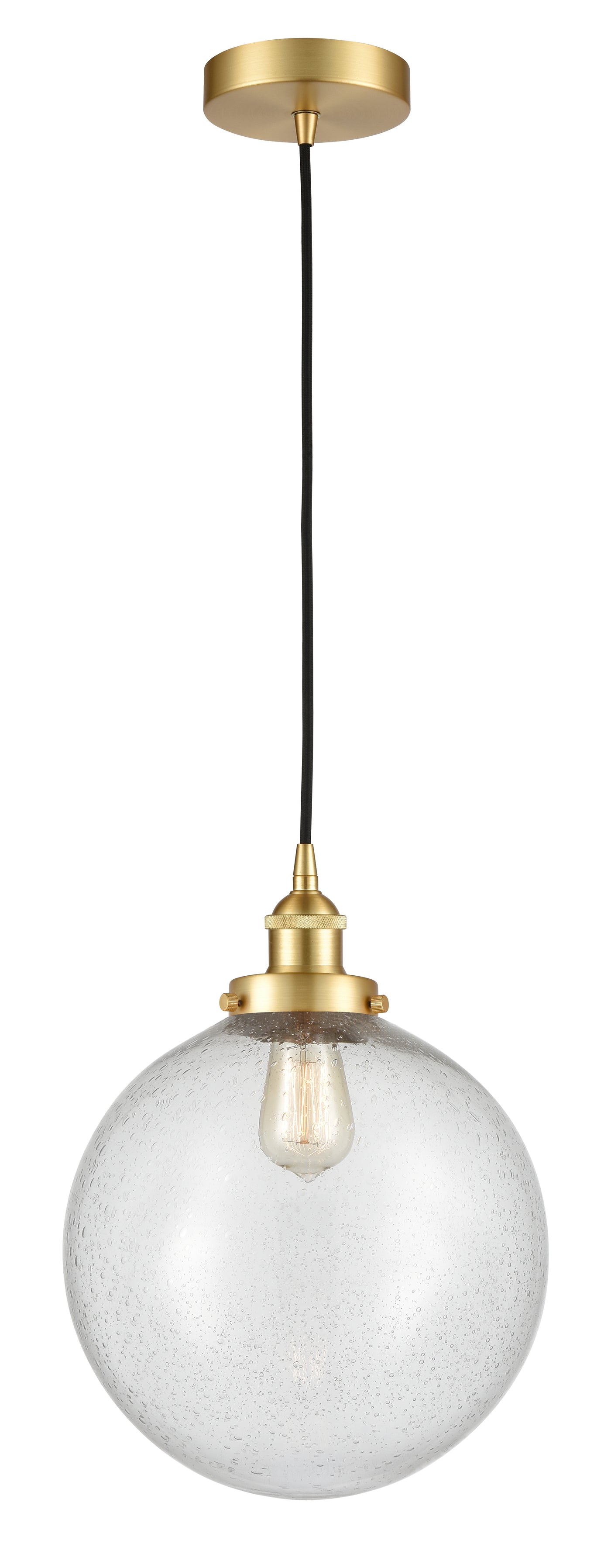 Edison Mini Pendant Cast Brass Antique