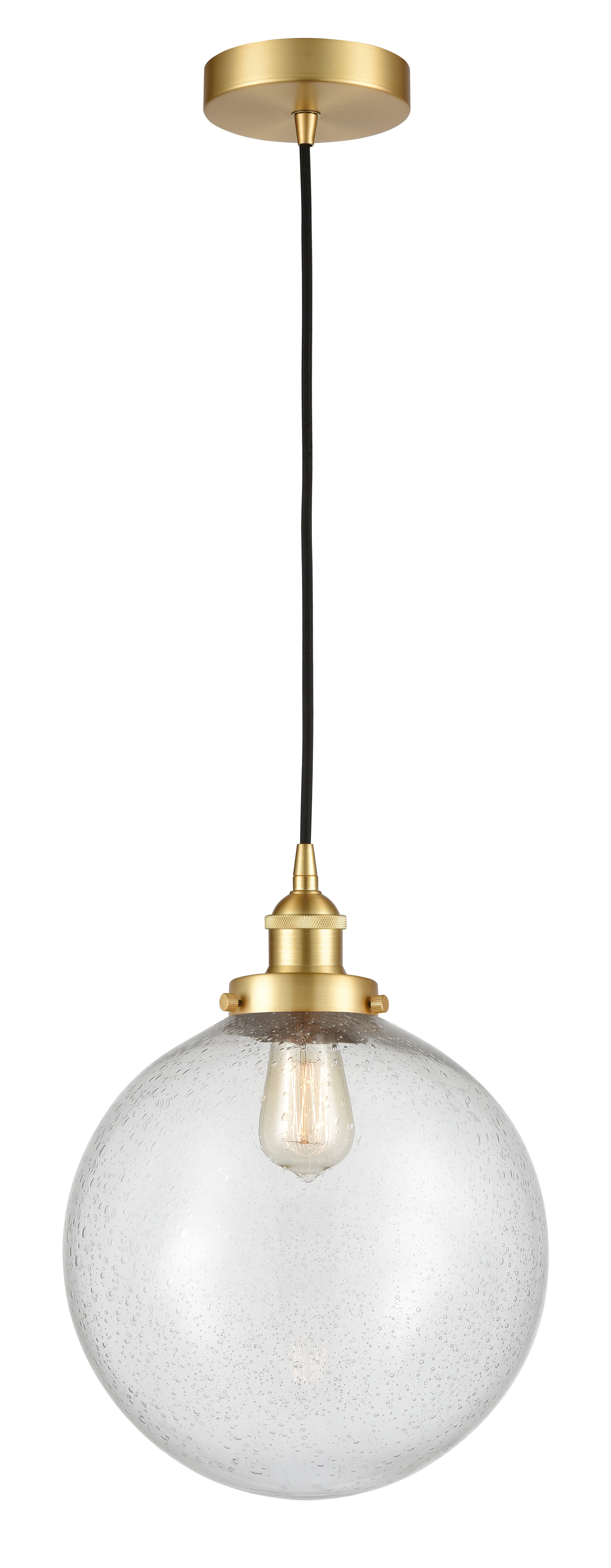 Edison Mini Pendant Antique Brass Finish