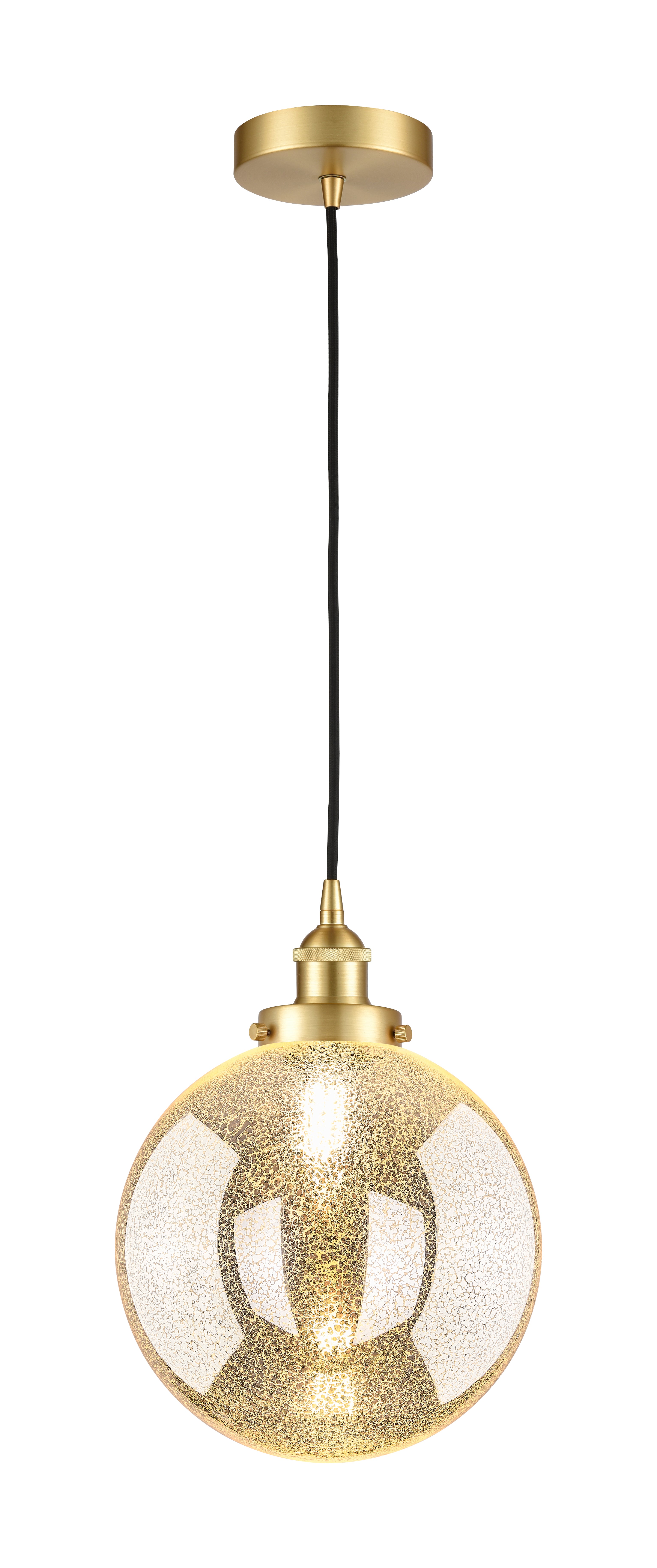 Edison Mini Pendant Antique Brass Finish