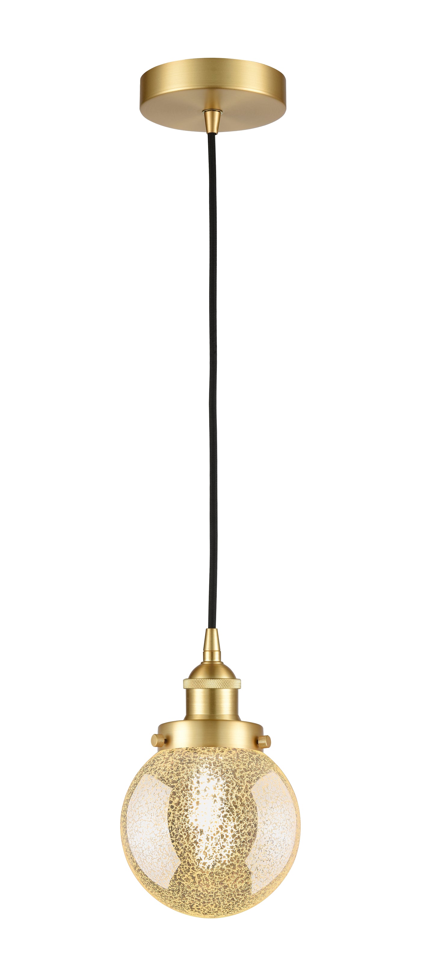 Edison Mini Pendant Antique Brass Finish
