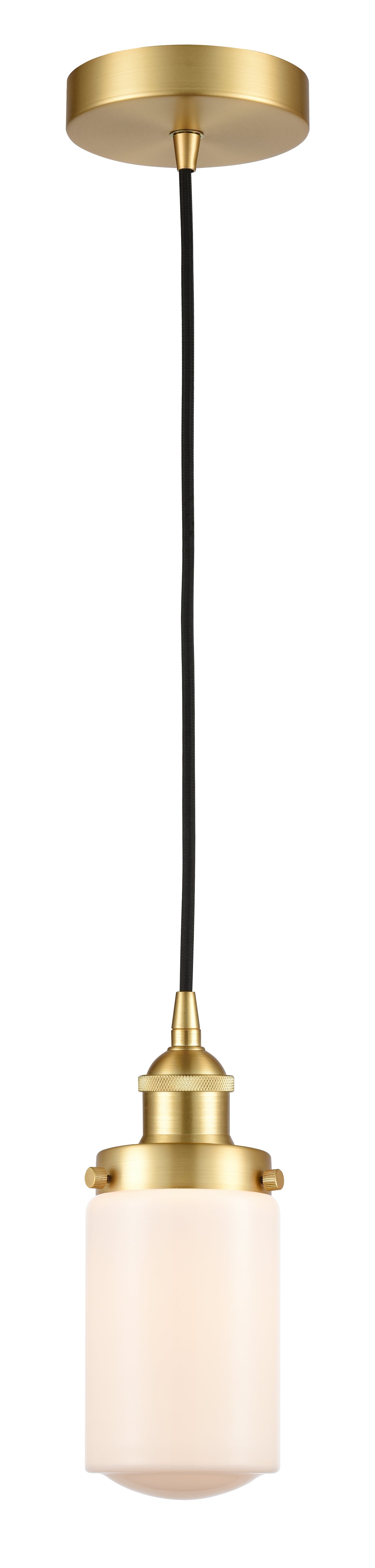 Edison Mini Pendant Antique Brass Finish