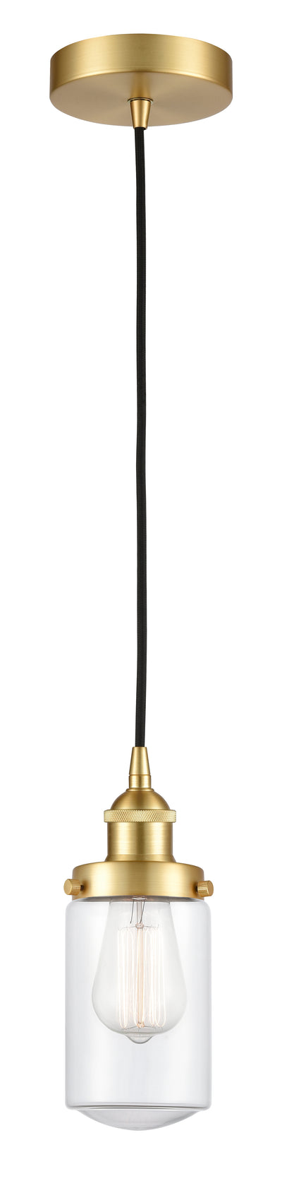 Edison Mini Pendant Antique Brass Finish