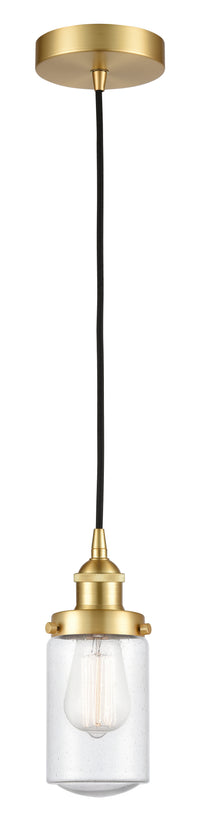 Edison Mini Pendant Antique Brass Finish