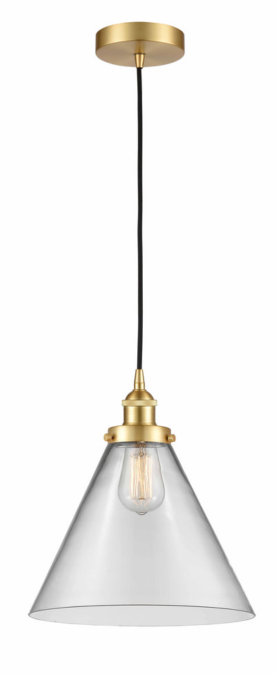 Edison Mini Pendant Cast Brass Antique