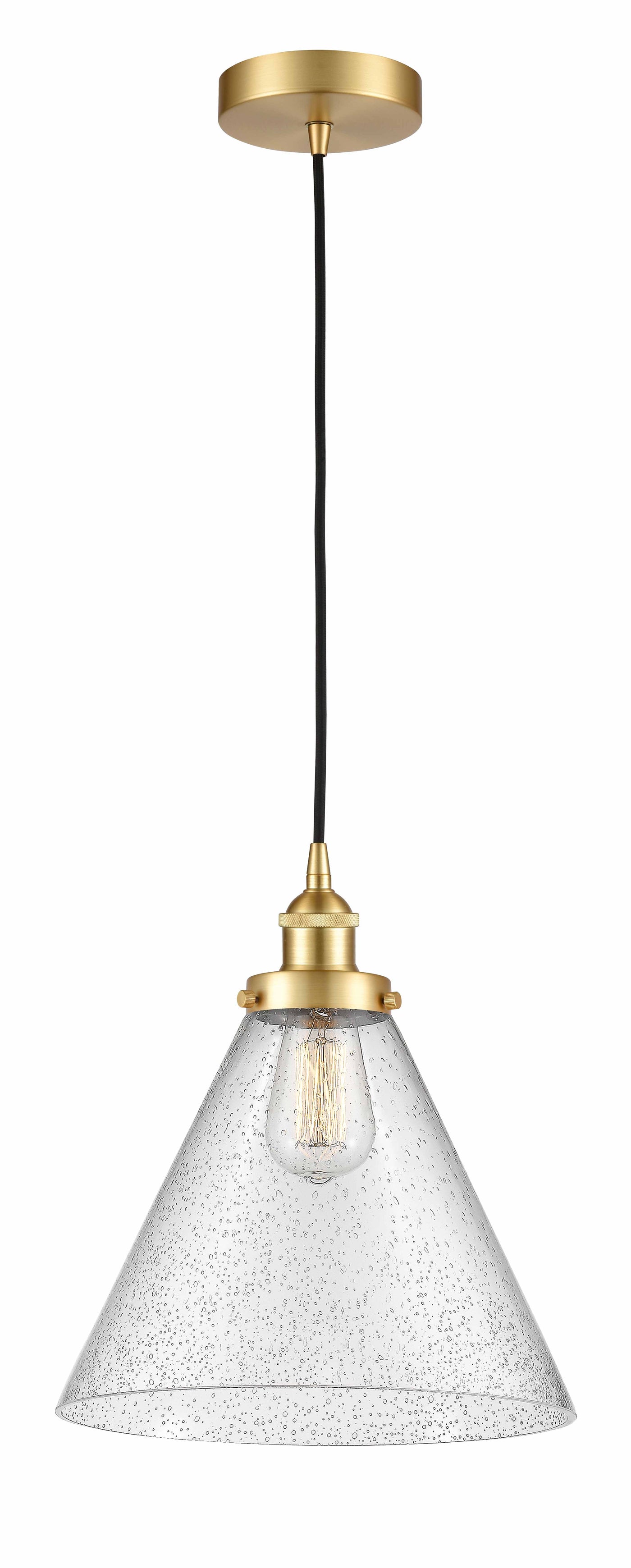Edison Mini Pendant Cast Antique Brass