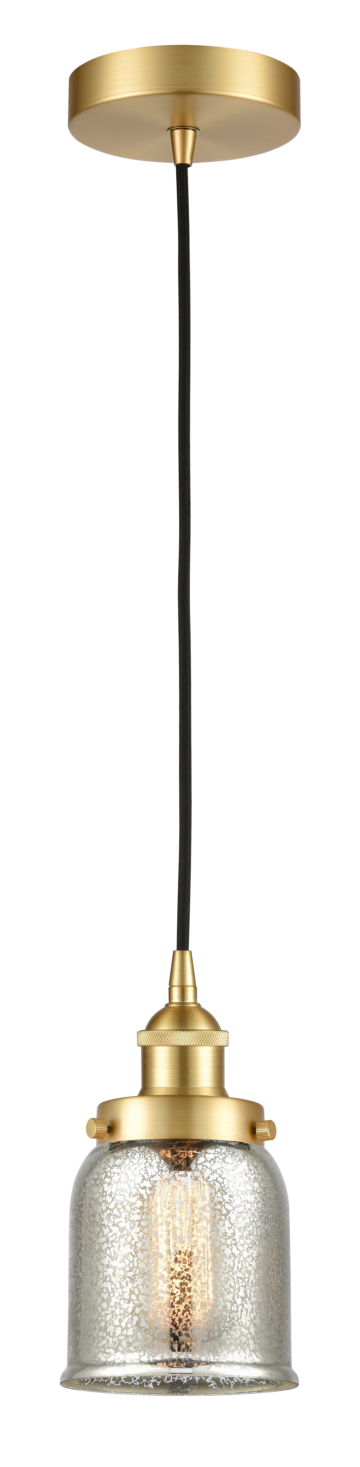 Edison Mini Pendant Antique Brass Finish